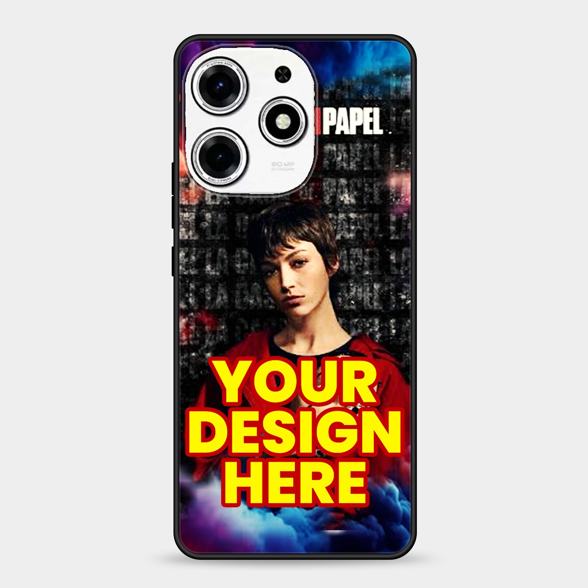 Tecno Spark 10 Pro Customized Own Premium Glossy Phone Case