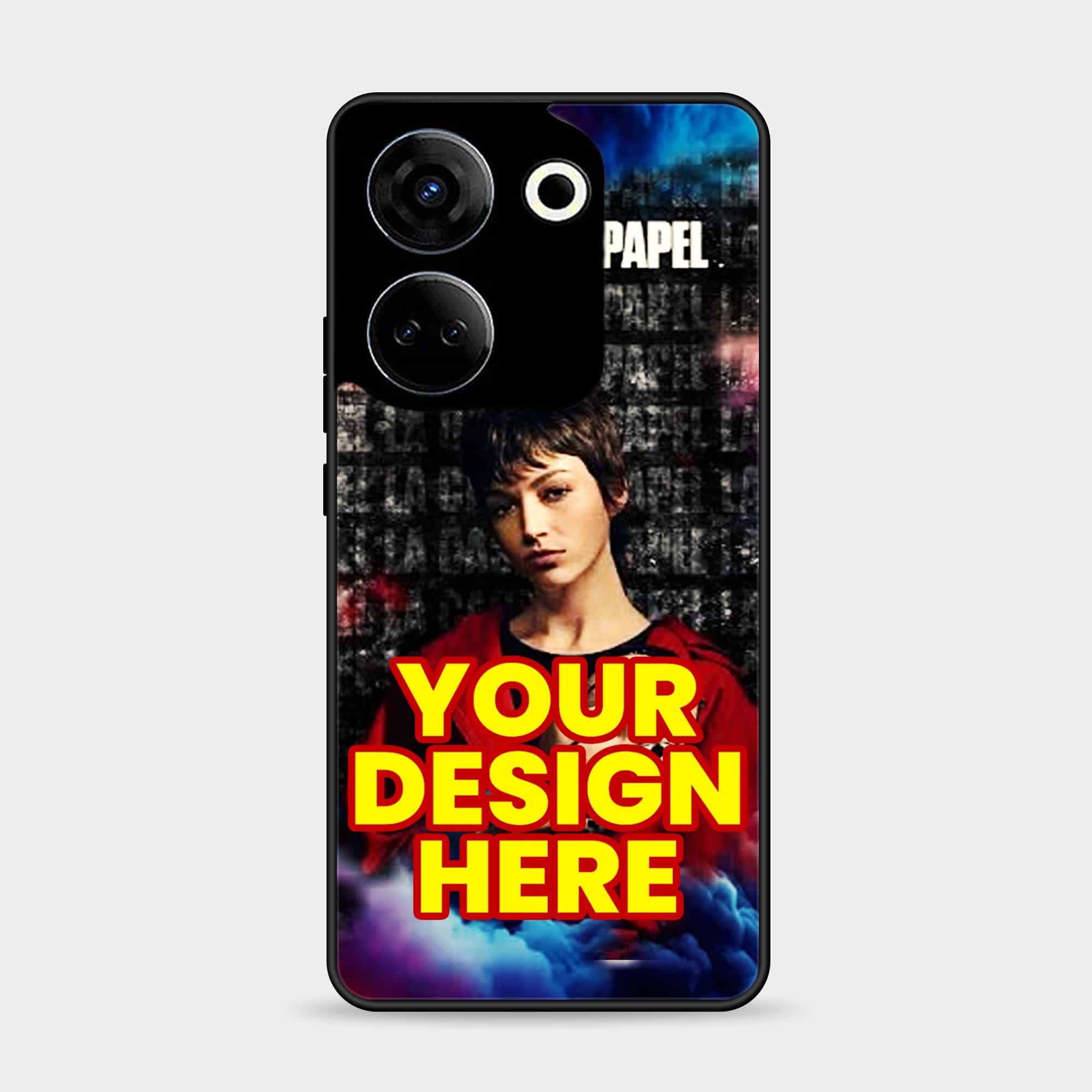 Tecno Camon 20 Customized Own Premium Glossy Phone Case