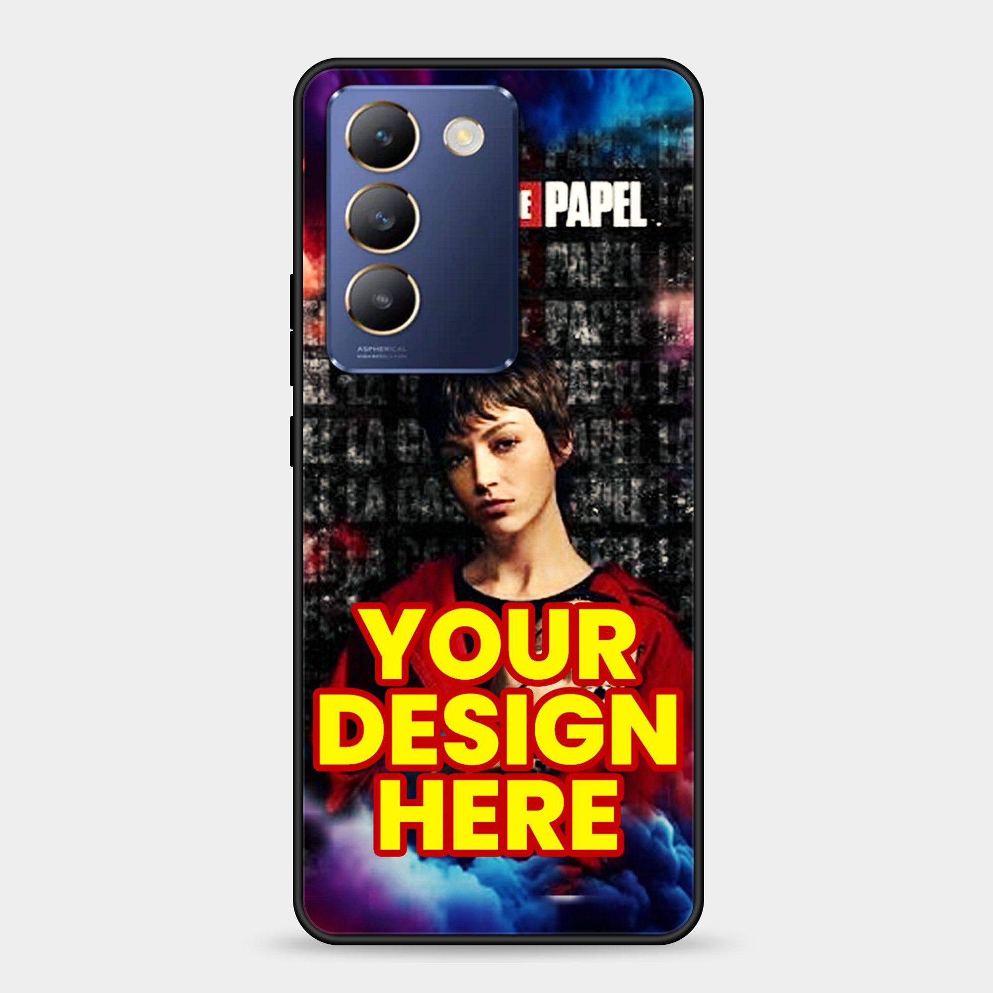 Vivo Y200e 5G Customized Own Premium Glossy Phone Case