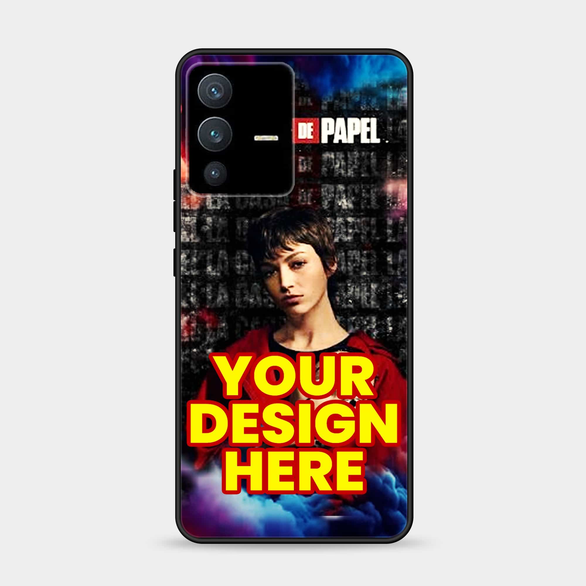 Vivo V23 5G Customized Own Premium Glossy Phone Case