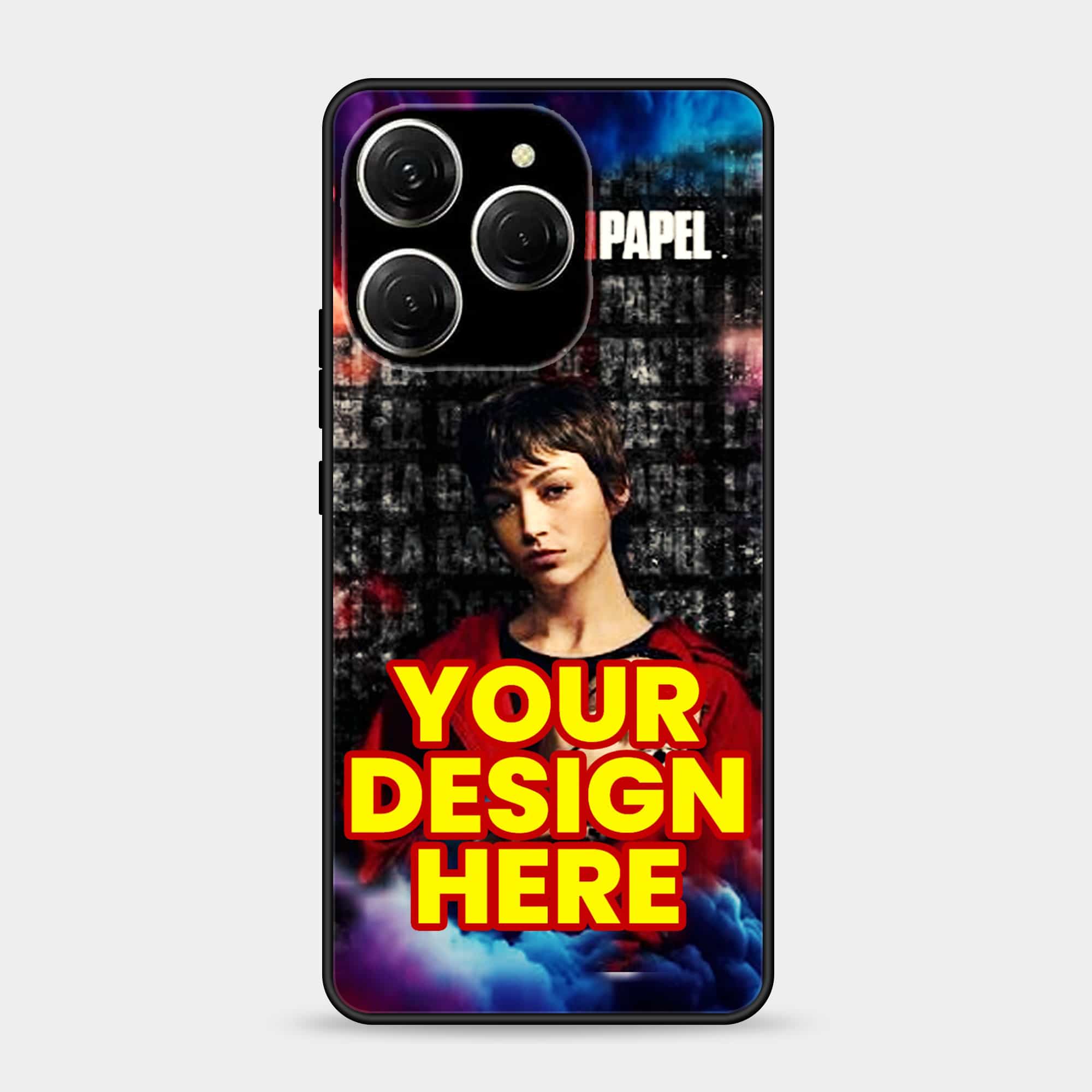 Tecno Spark 20 Pro Customized Own Premium Glossy Phone Case