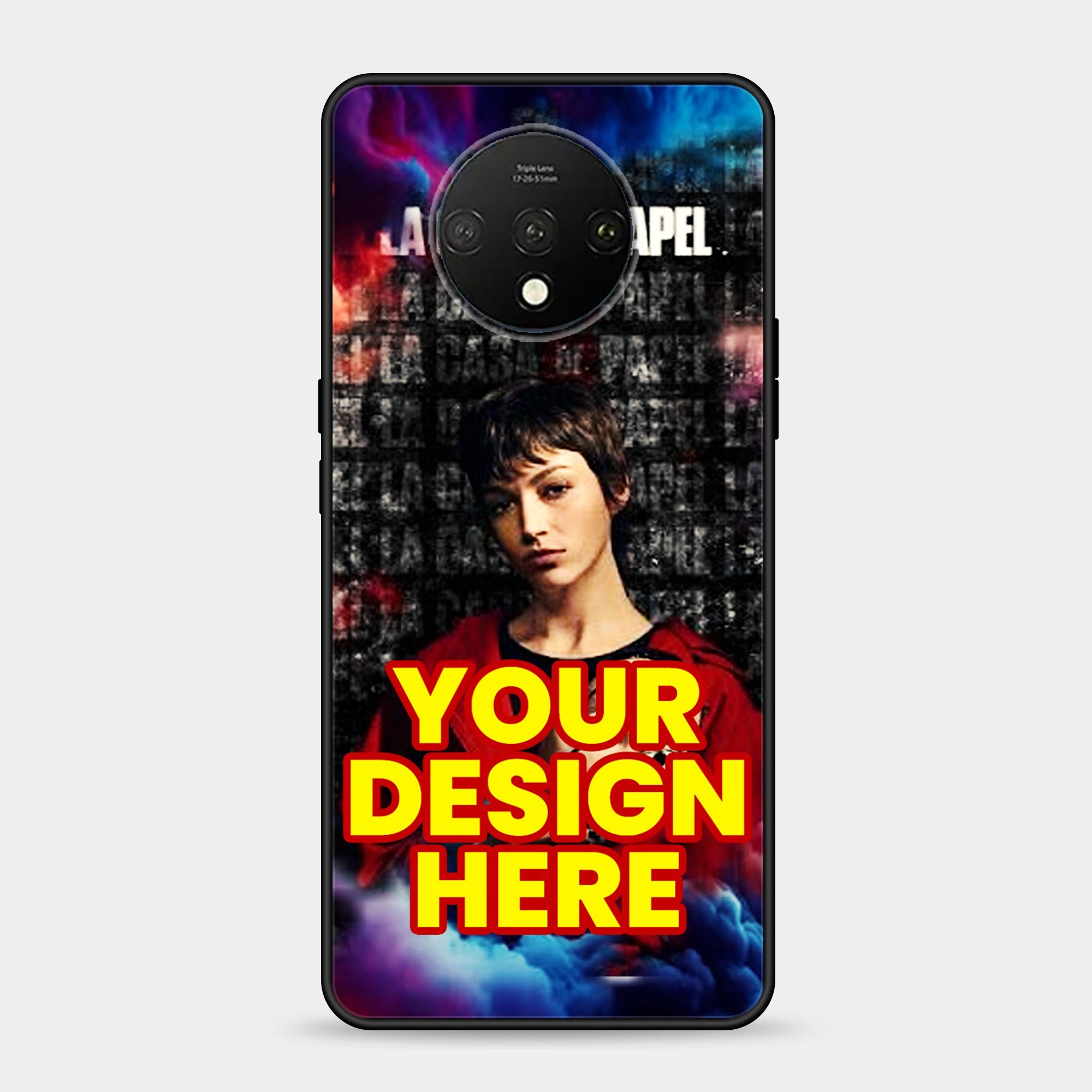 OnePlus 7T Customized Own Premium Glossy Phone Case