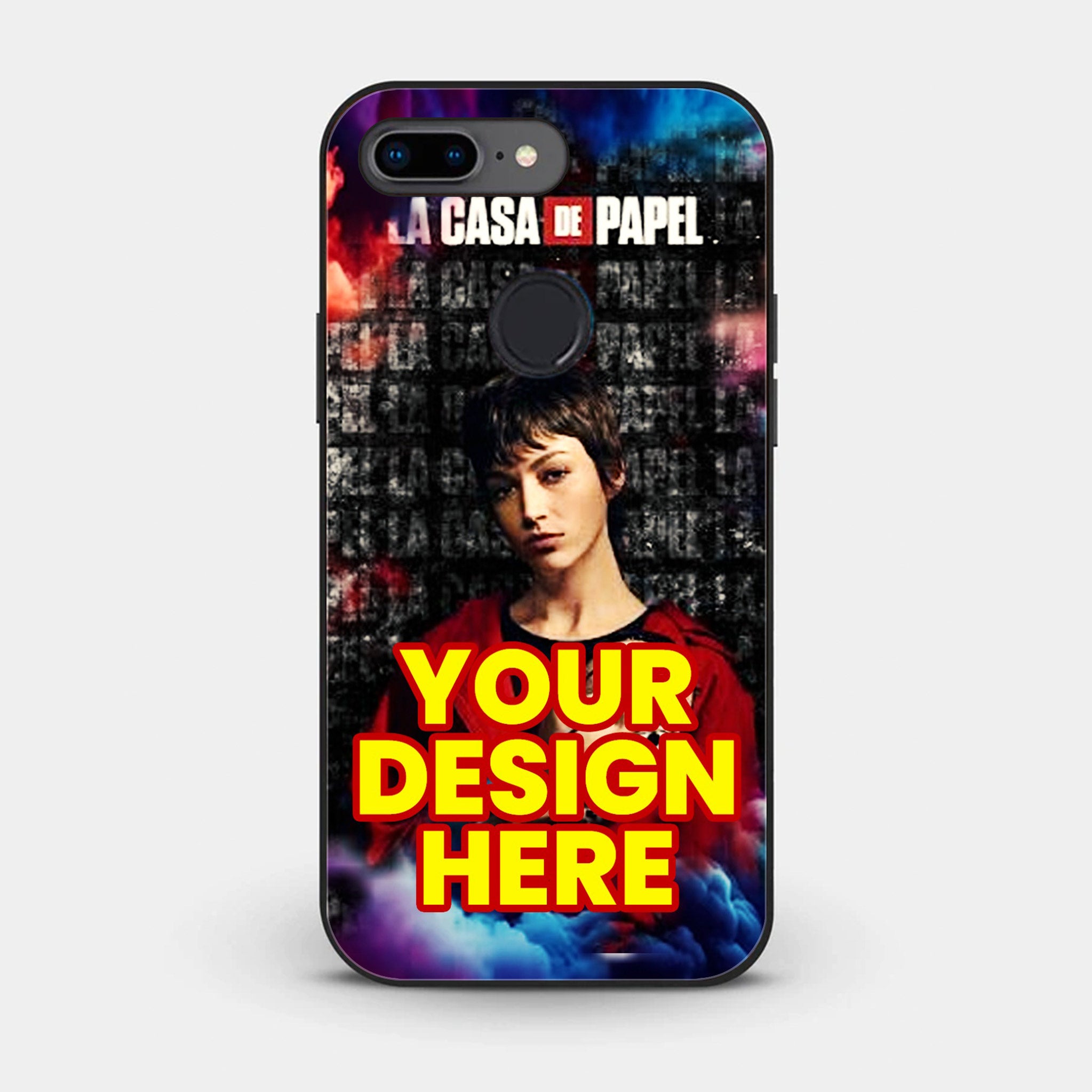 OnePlus 5T Customized Own Premium Glossy Phone Case