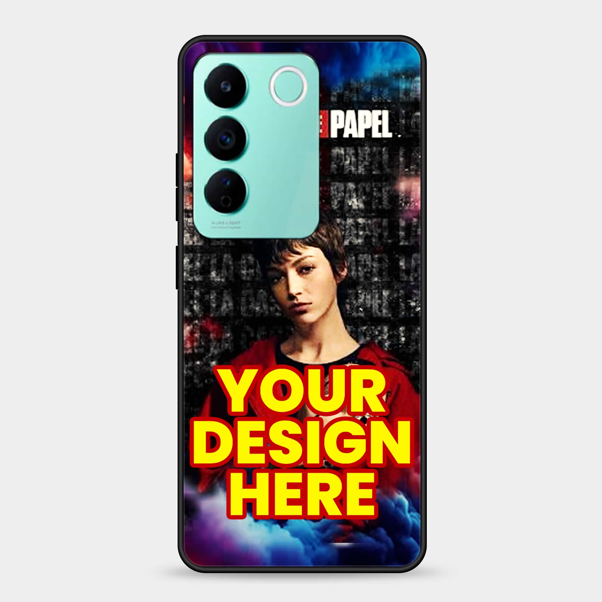 Vivo V27E Customized Own Premium Glossy Phone Case