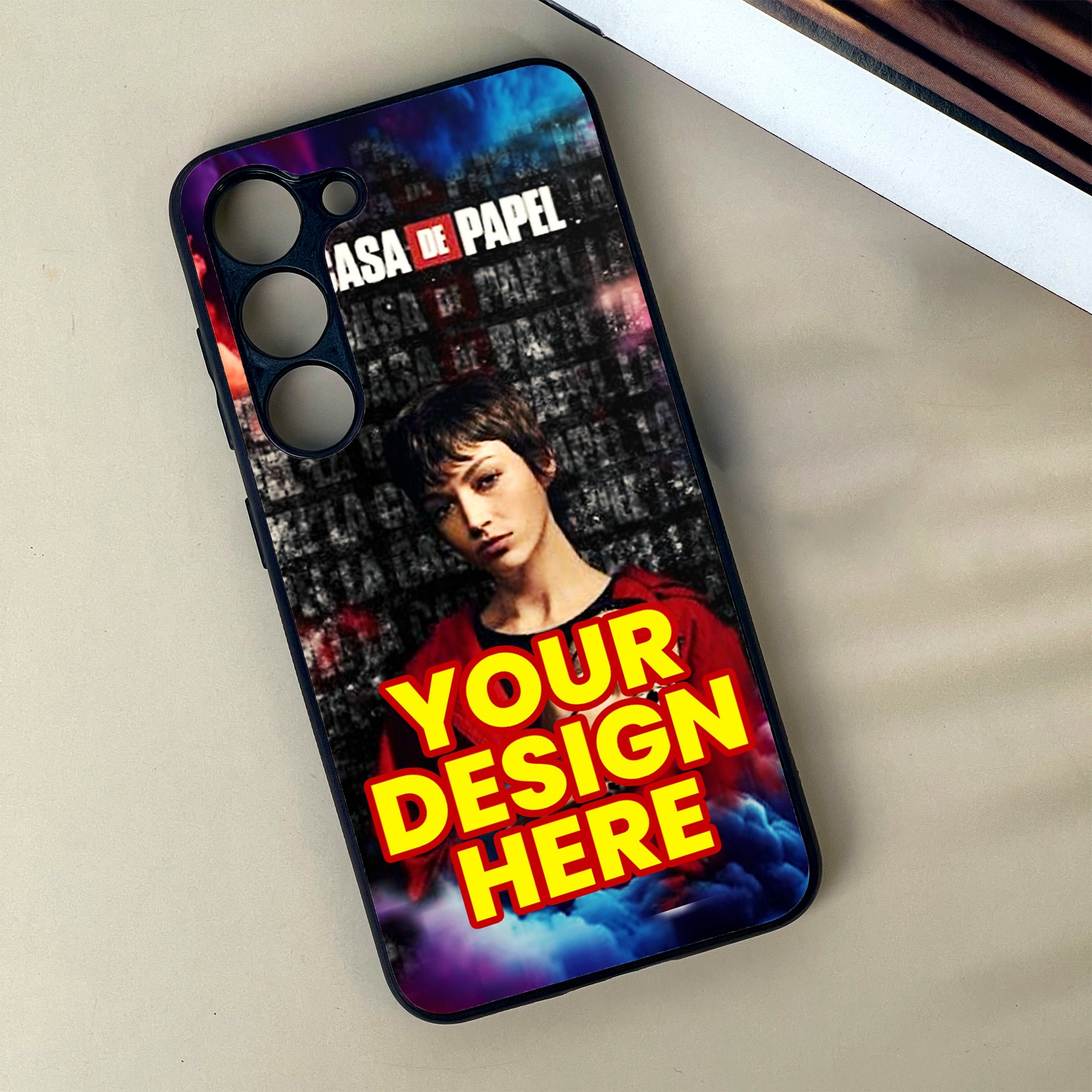 Samsung Galaxy S23 Customized Own Premium Glossy Phone Case