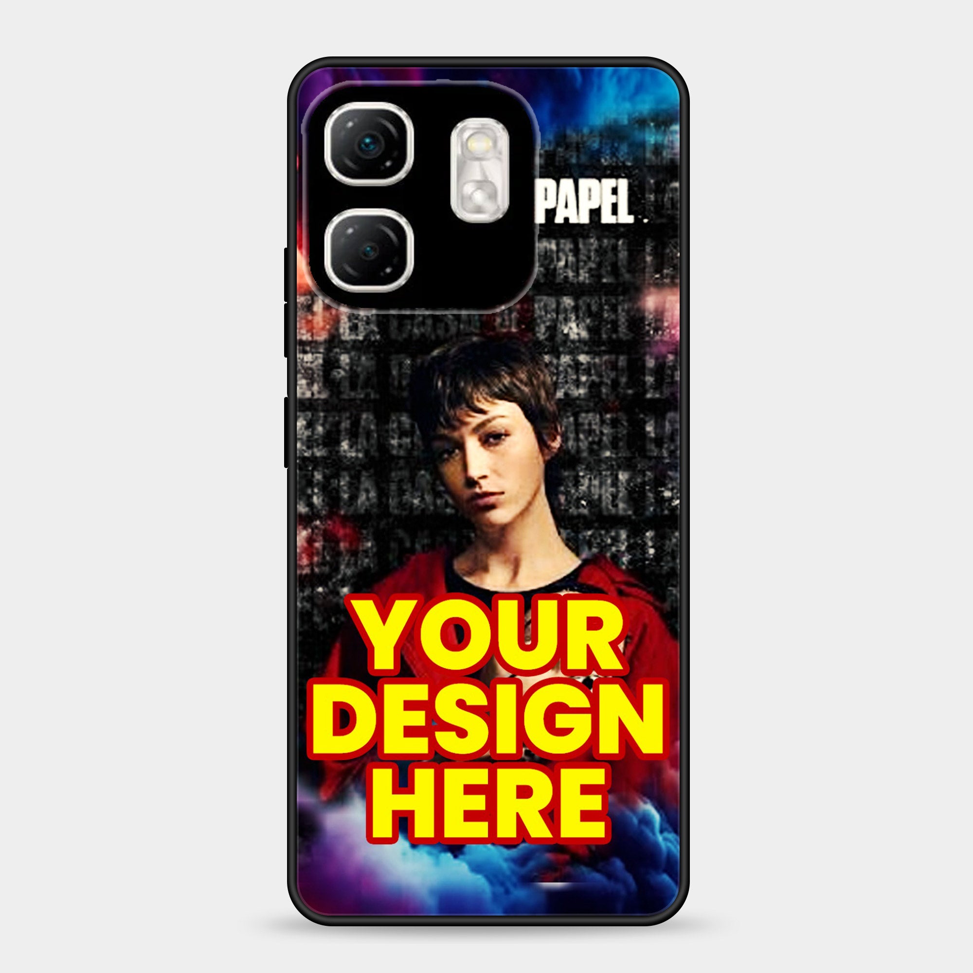 Infinix Smart 9  Customized Own Premium Glossy Phone Case