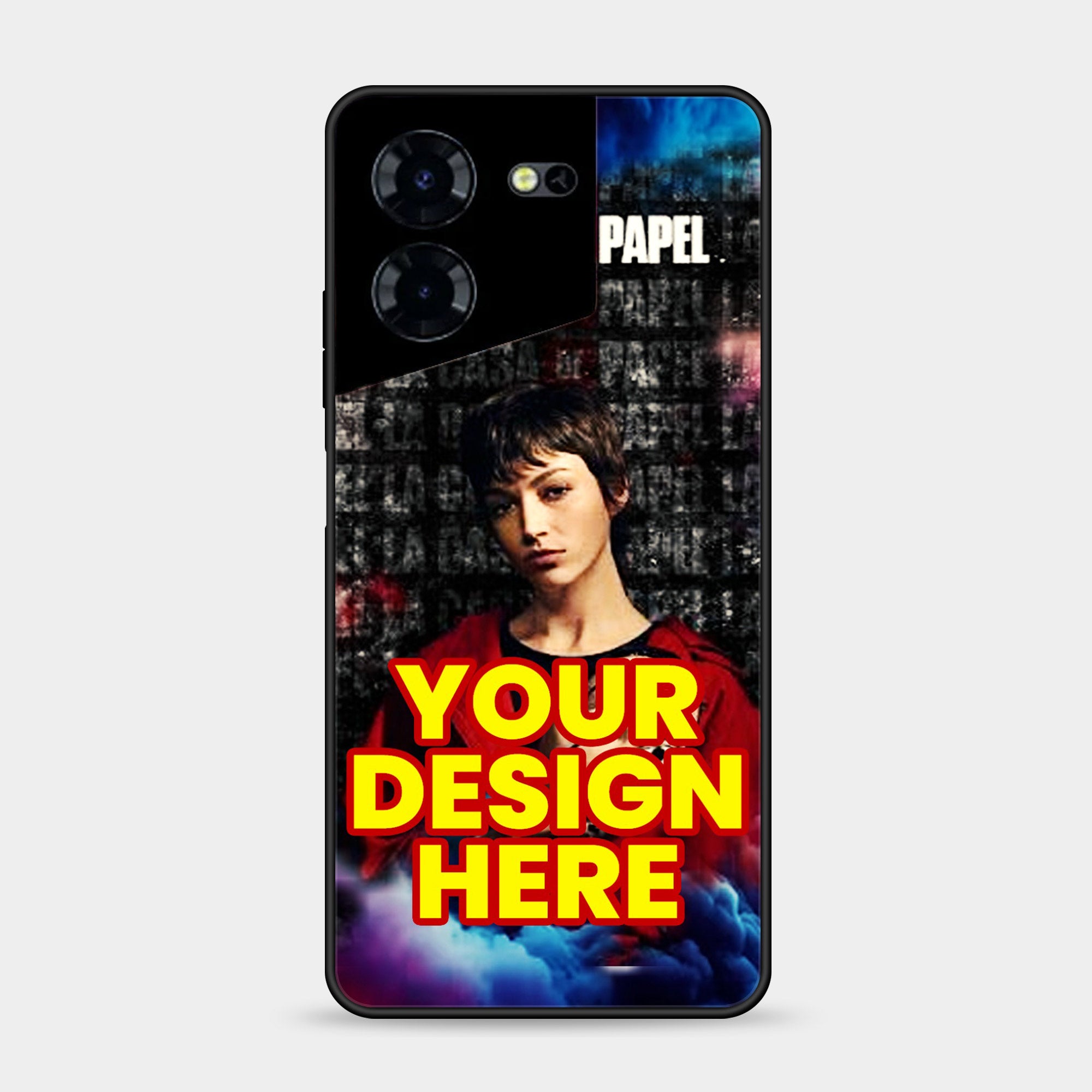 Tecno Pova 5 Pro Customized Own Premium Glossy Phone Case