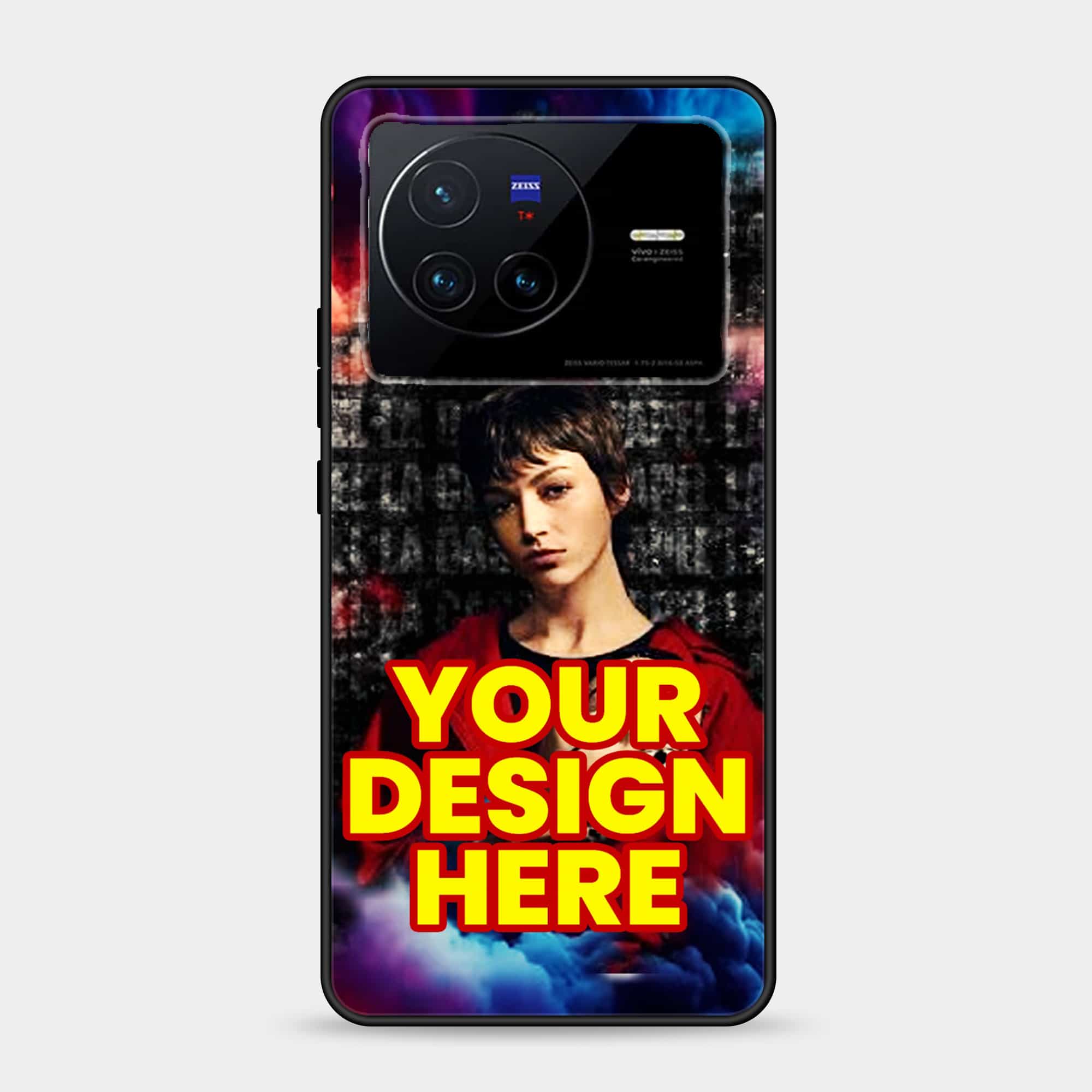 Vivo X80 Customized Own Premium Glossy Phone Case