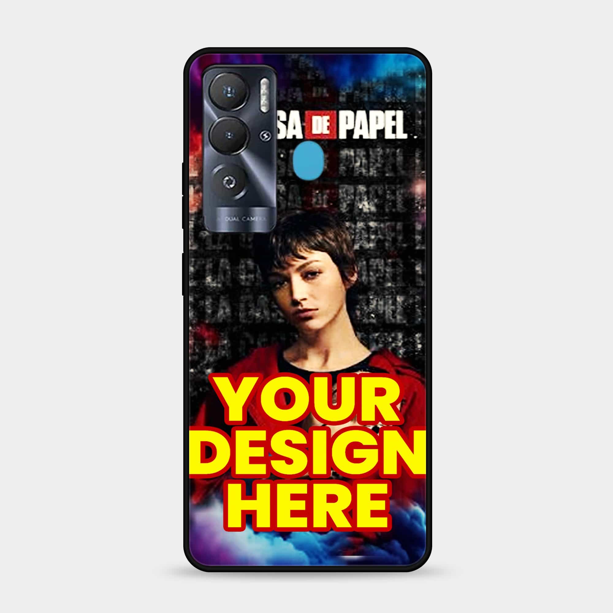 Tecno Pova Neo Customized Own Premium Glossy Phone Case