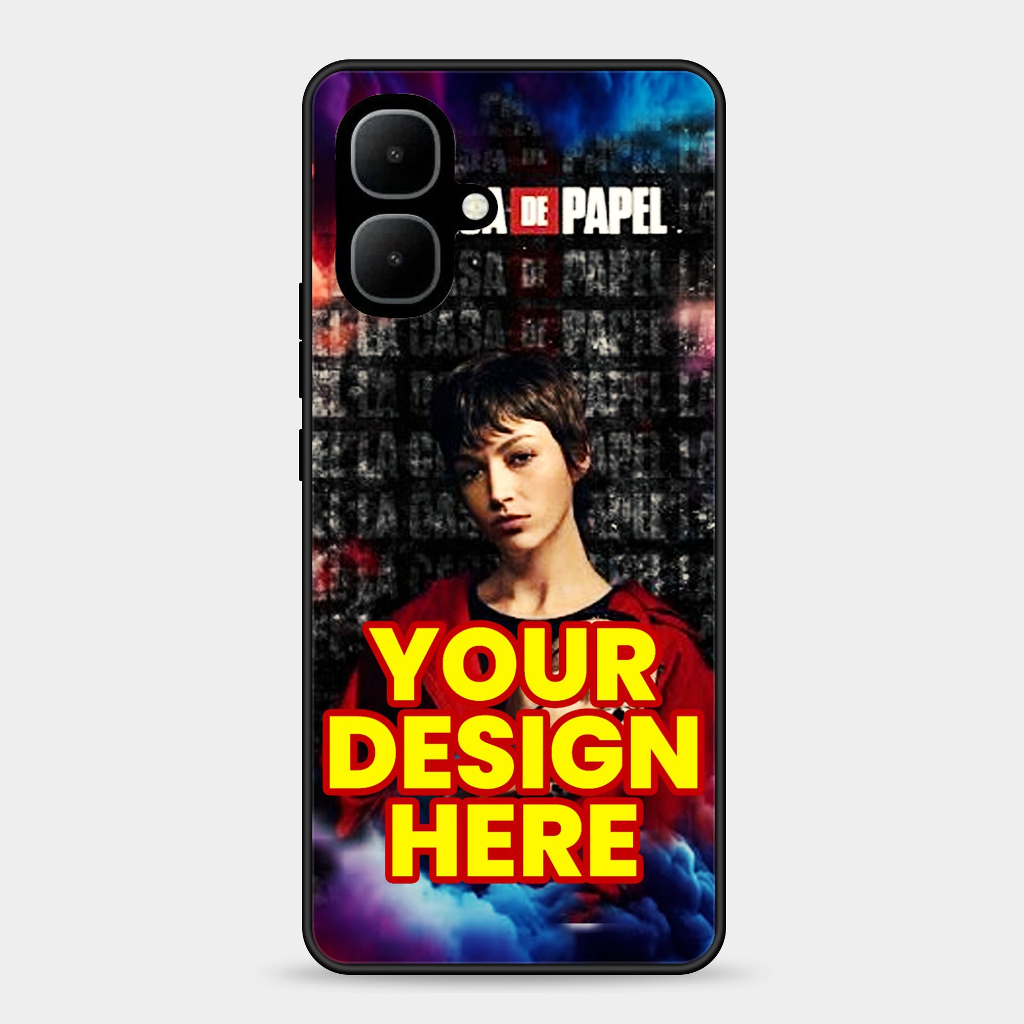 Infinix Smart 10  Customized Own Premium Glossy Phone Case