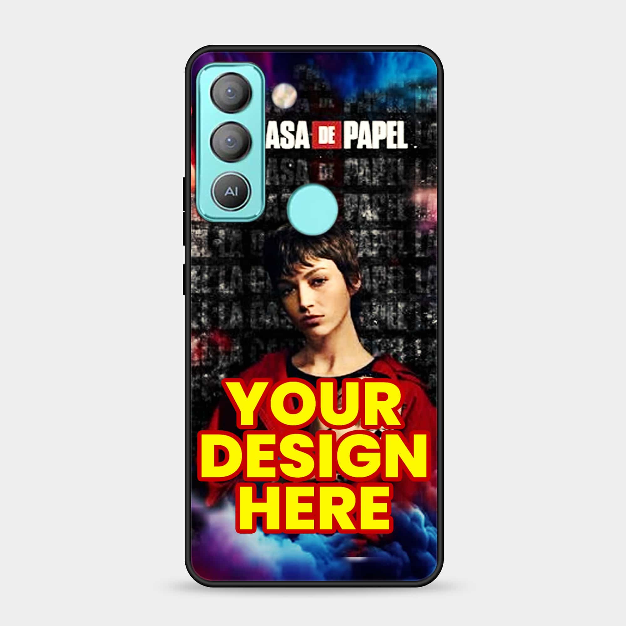 Tecno POP 5 LTE Customized Own Premium Glossy Phone Case