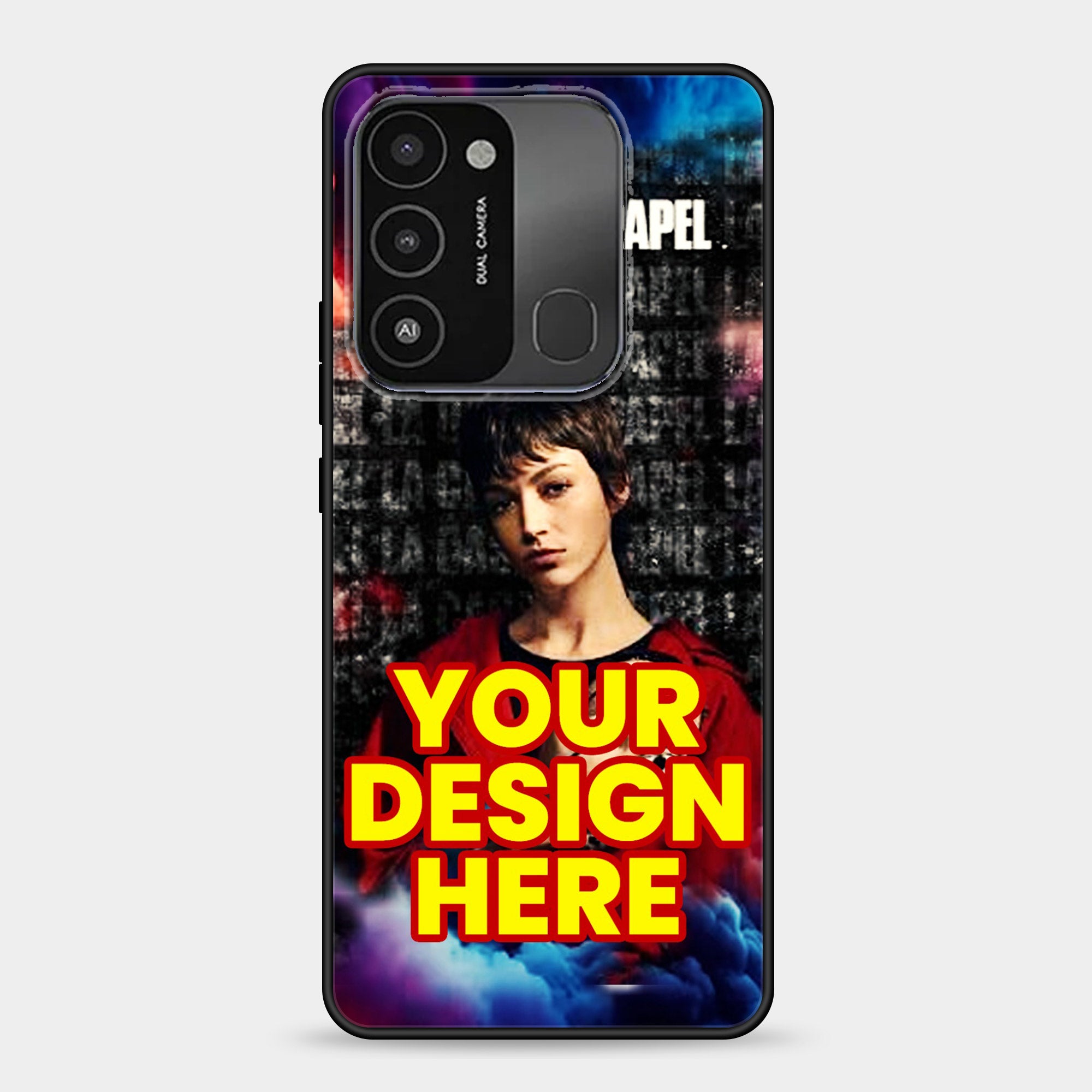 Tecno Spark 8C Customized Own Premium Glossy Phone Case