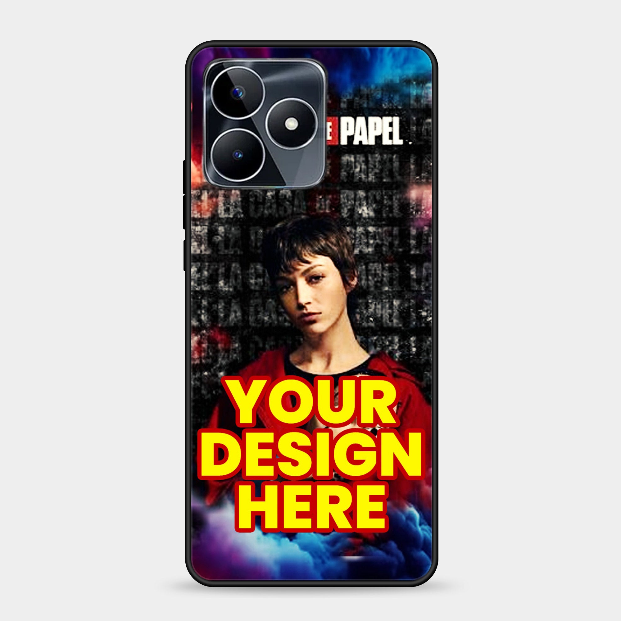 Realme Note 50 Customized Own Premium Glossy Phone Case