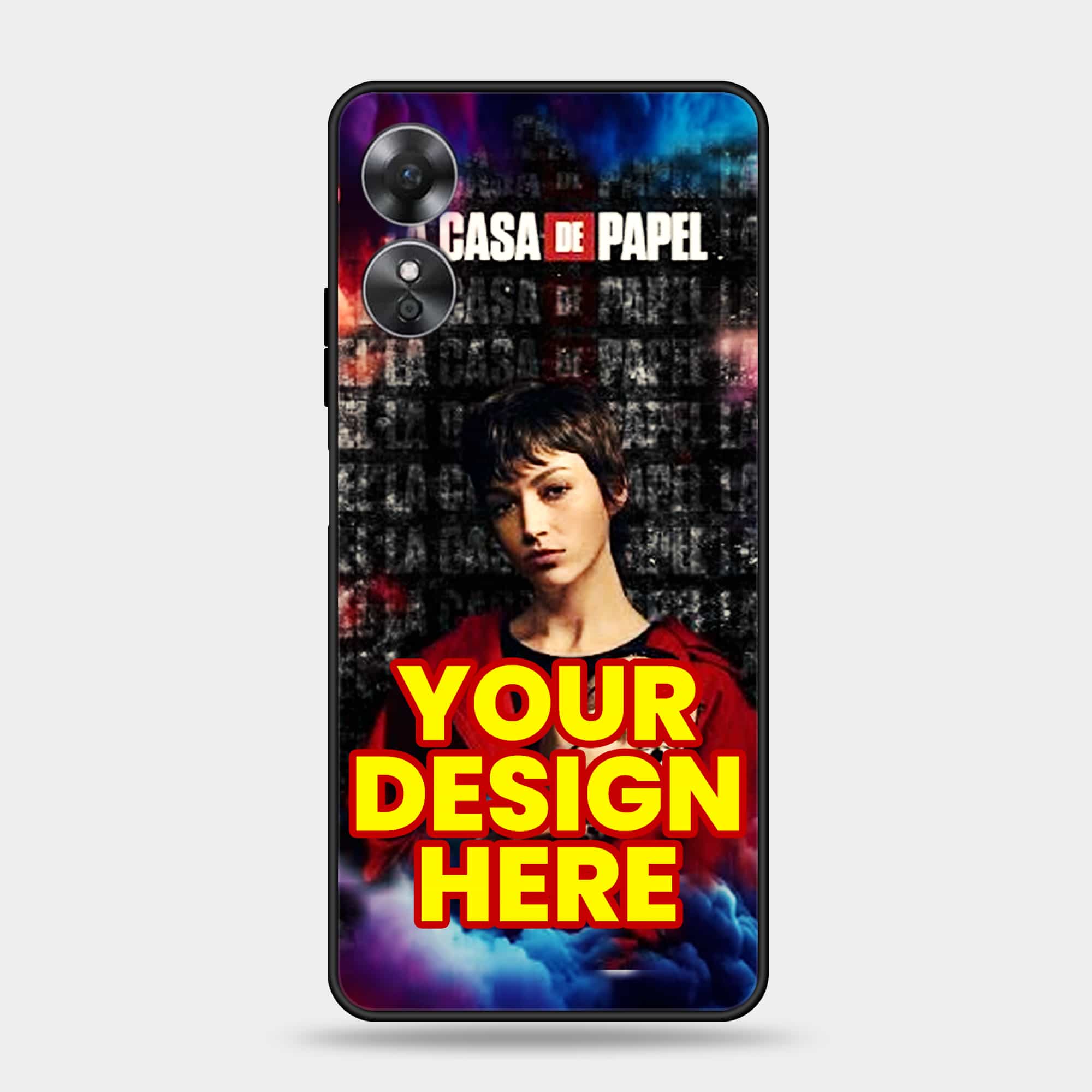 Oppo A17 Customized Own Premium Glossy Phone Case
