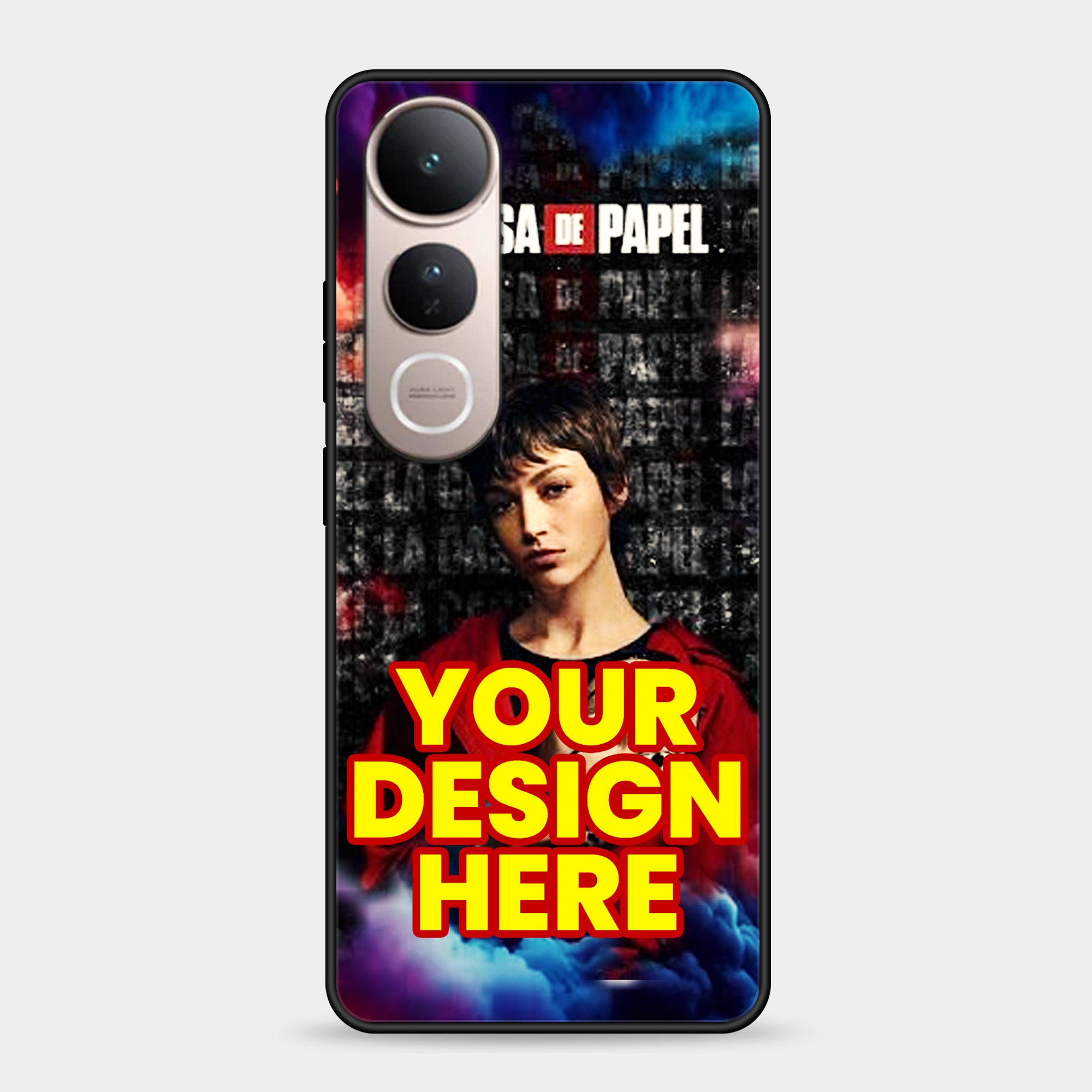 Vivo V50 Lite 5G Customized Own Premium Glossy Phone Case