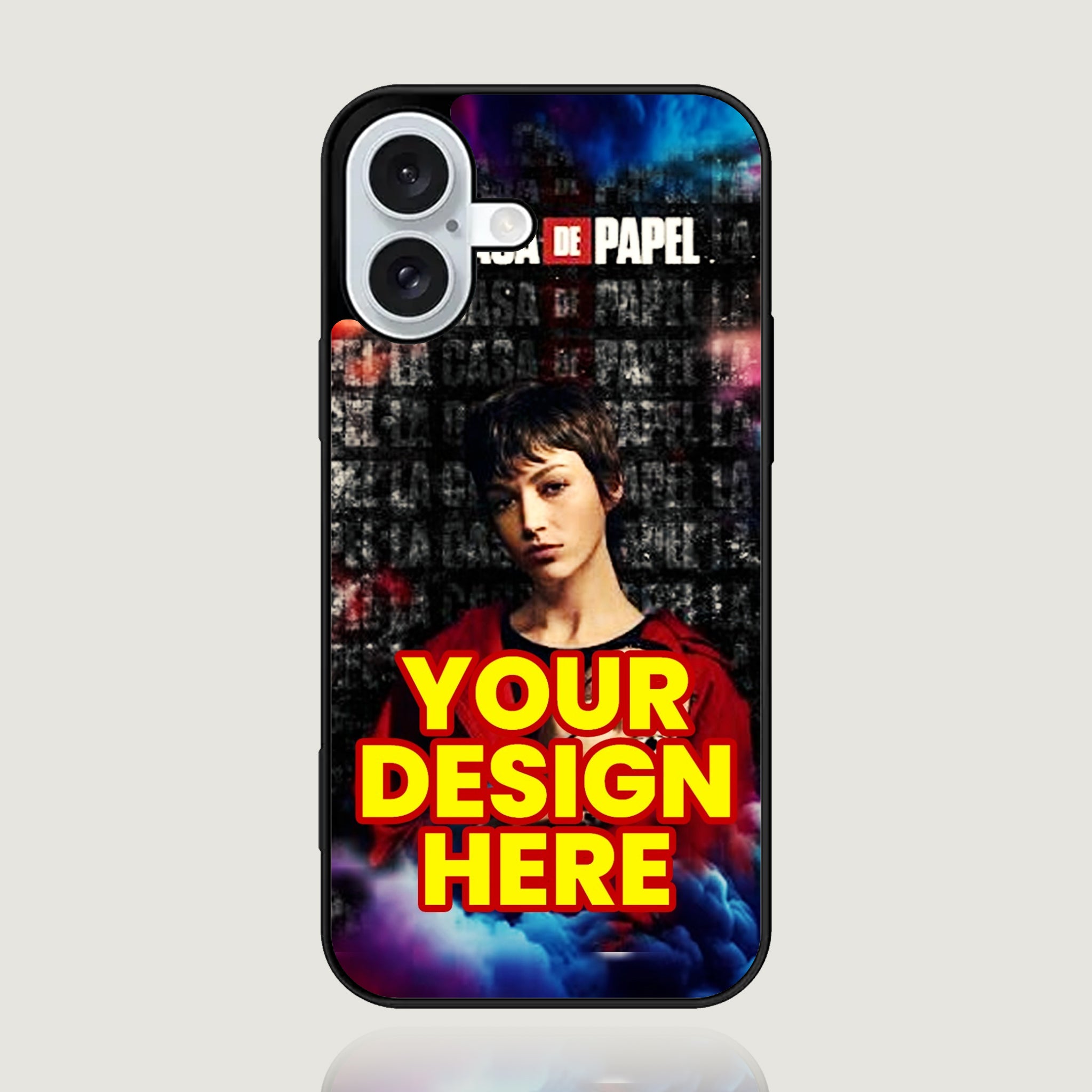 iPhone 16 Plus Customized Own Premium Glossy Phone Case