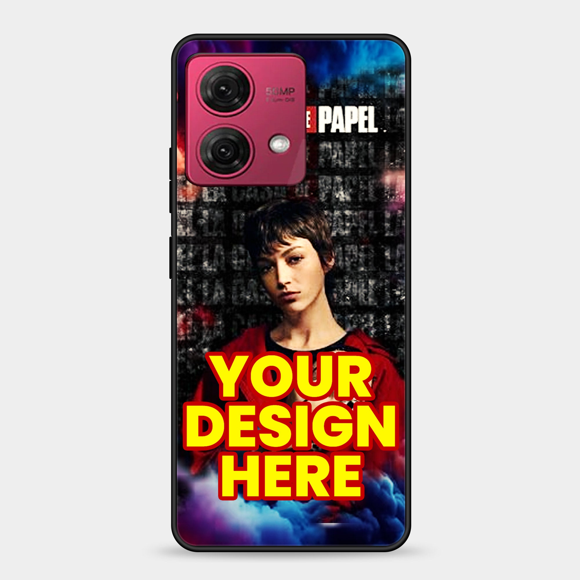 Motorola Moto G84 5G Customized Own Premium Glossy Phone Case