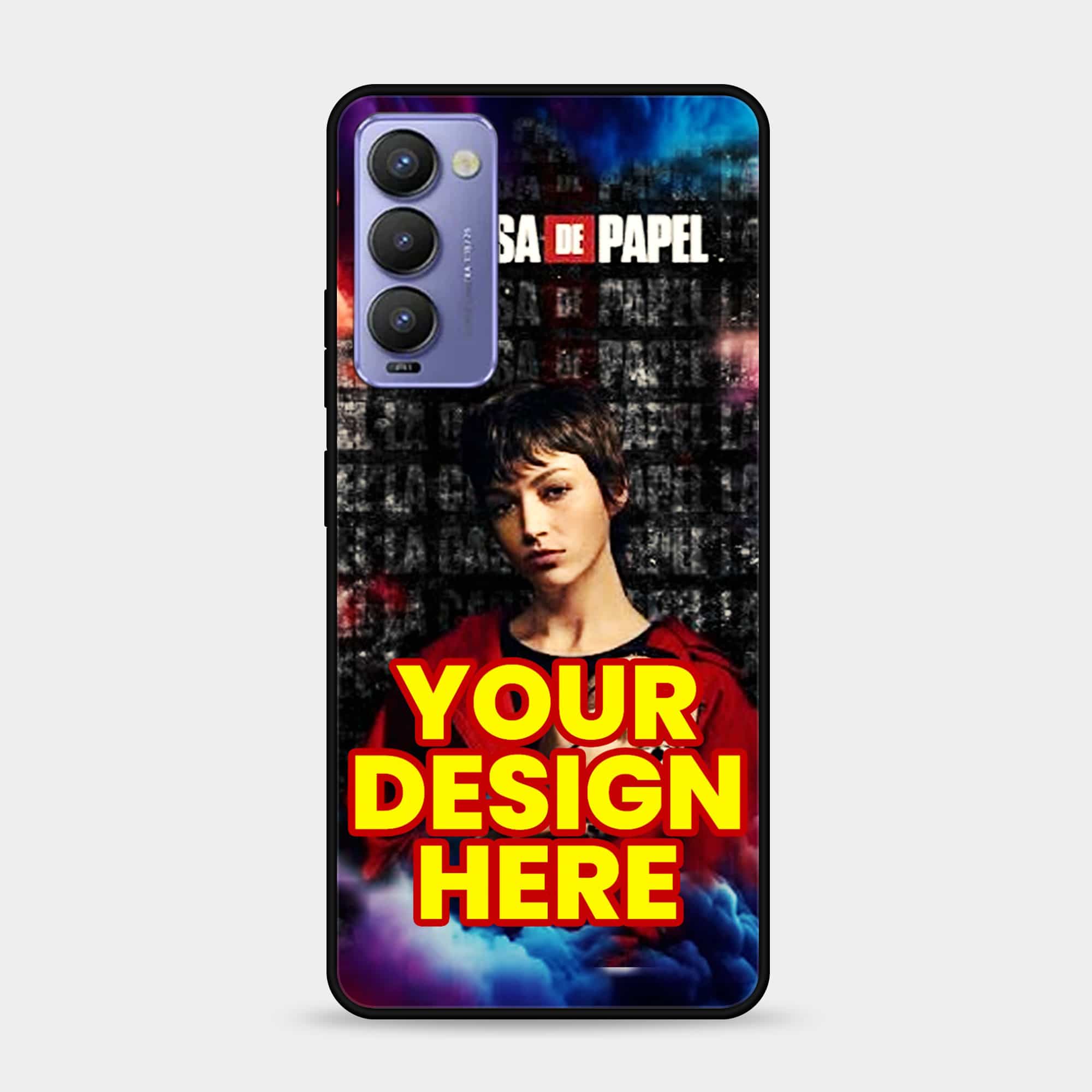 Tecno Camon 18 Customized Own Premium Glossy Phone Case