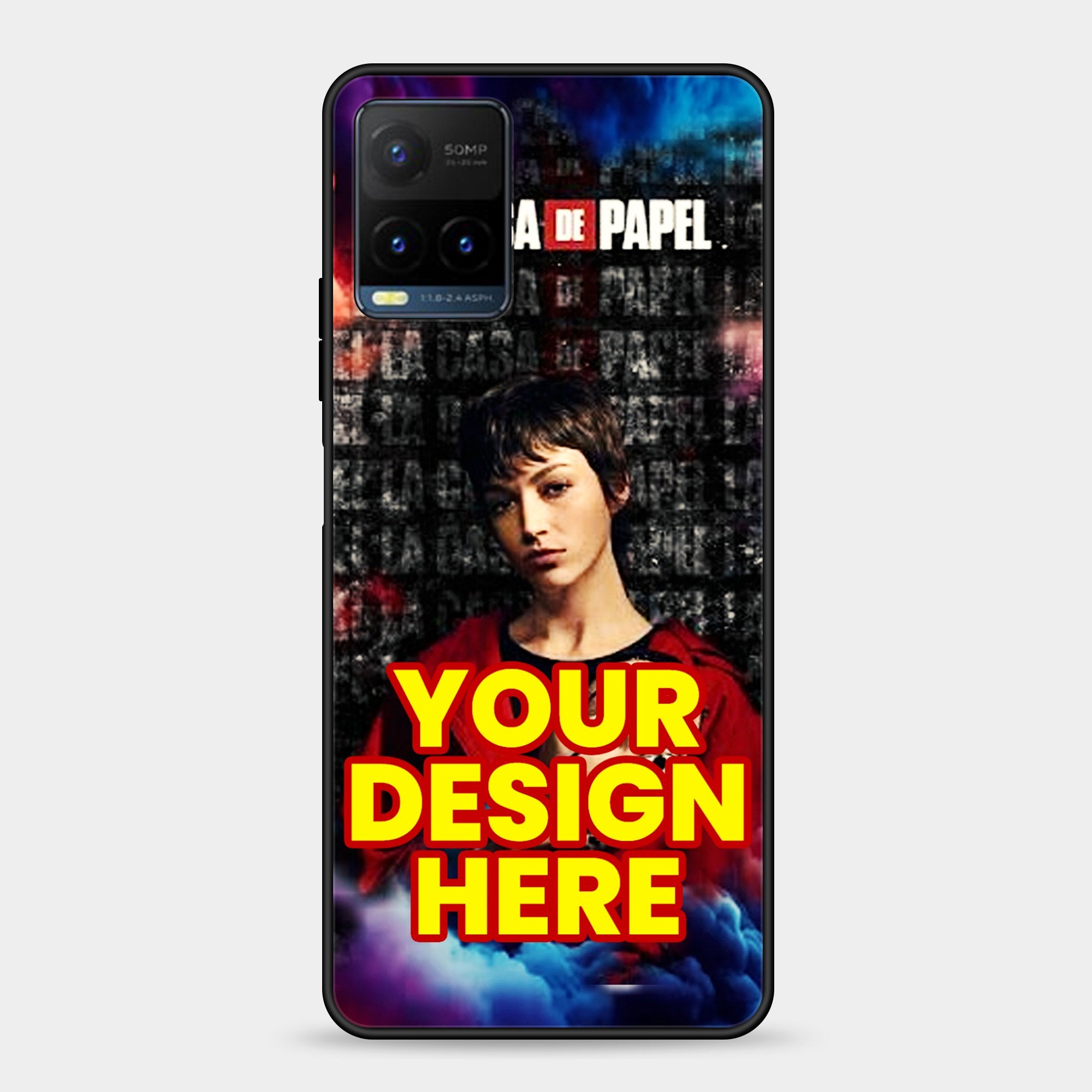 Vivo Y21 Customized Own Premium Glossy Phone Case