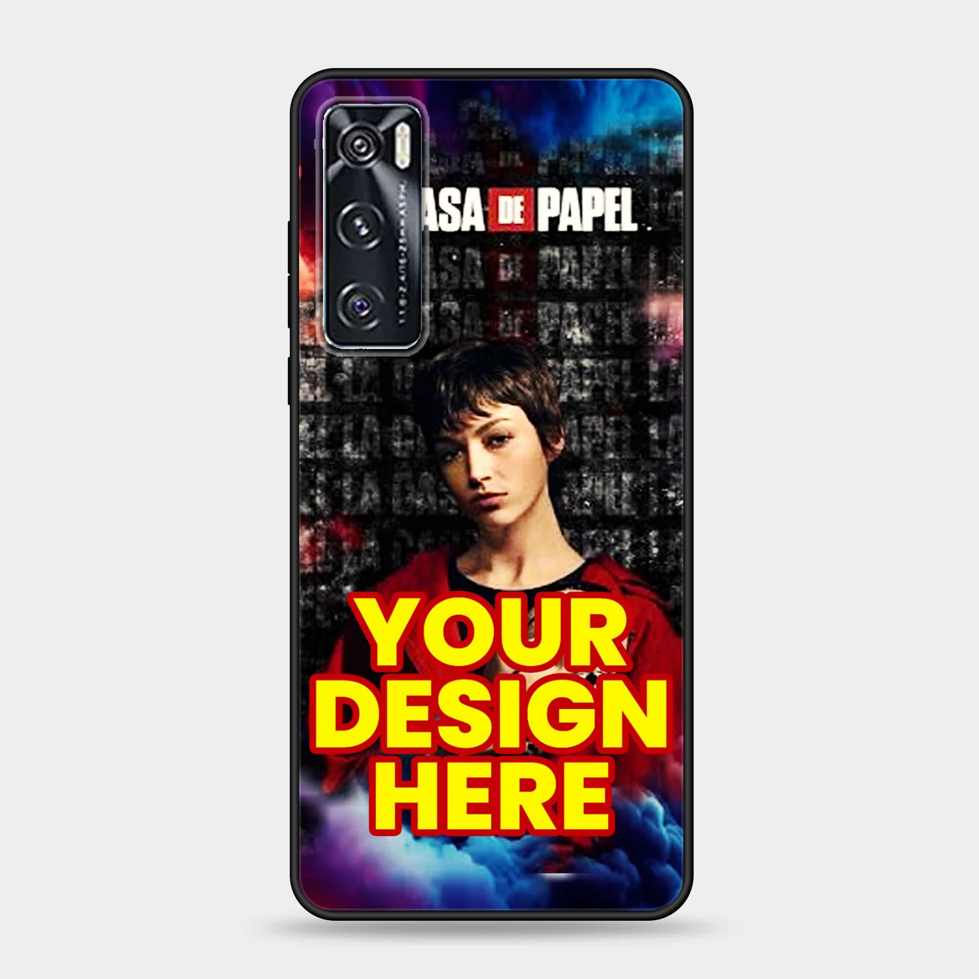 Vivo V20 SE Customized Own Premium Glossy Phone Case