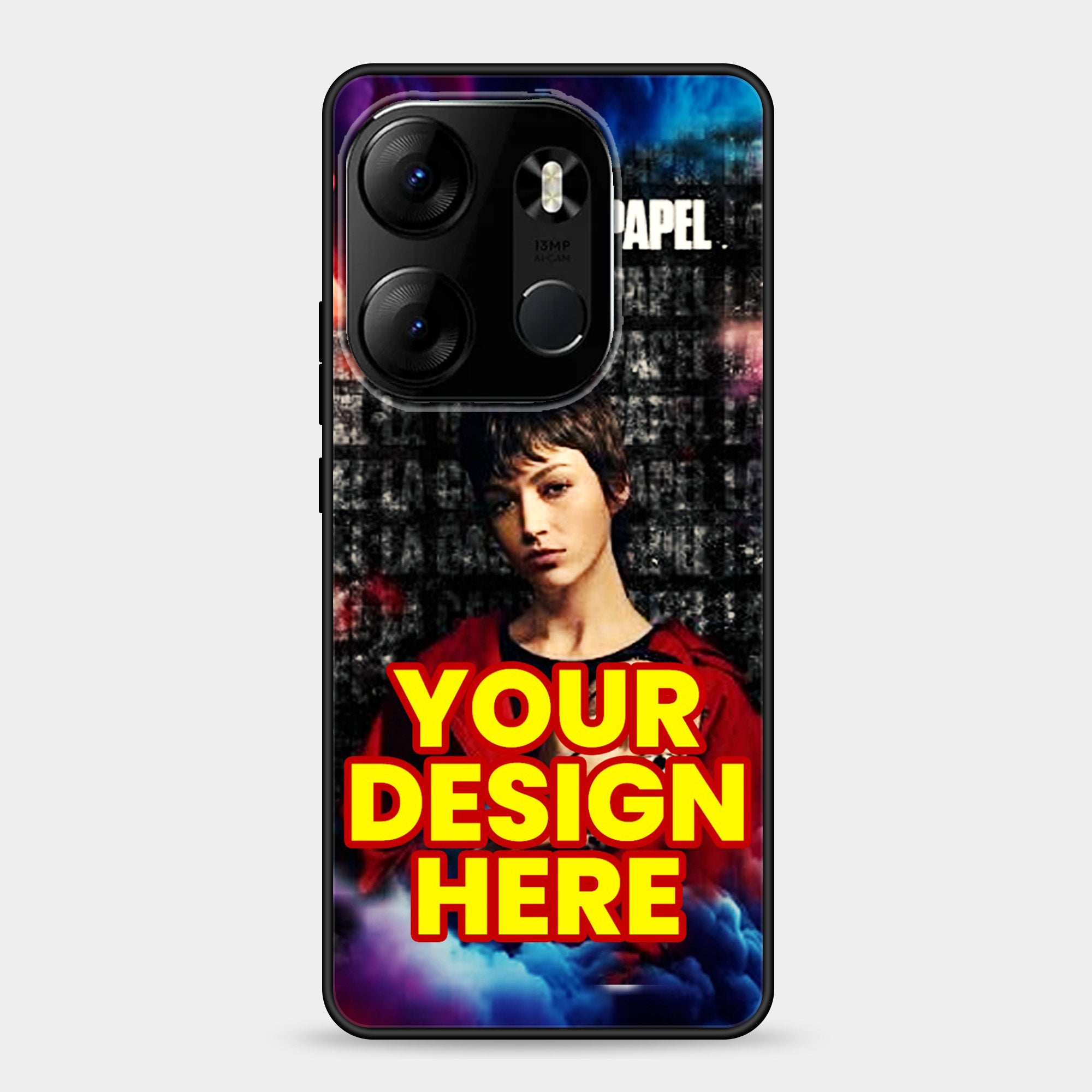 Tecno Spark Go 2023 Customized Own Premium Glossy Phone Case