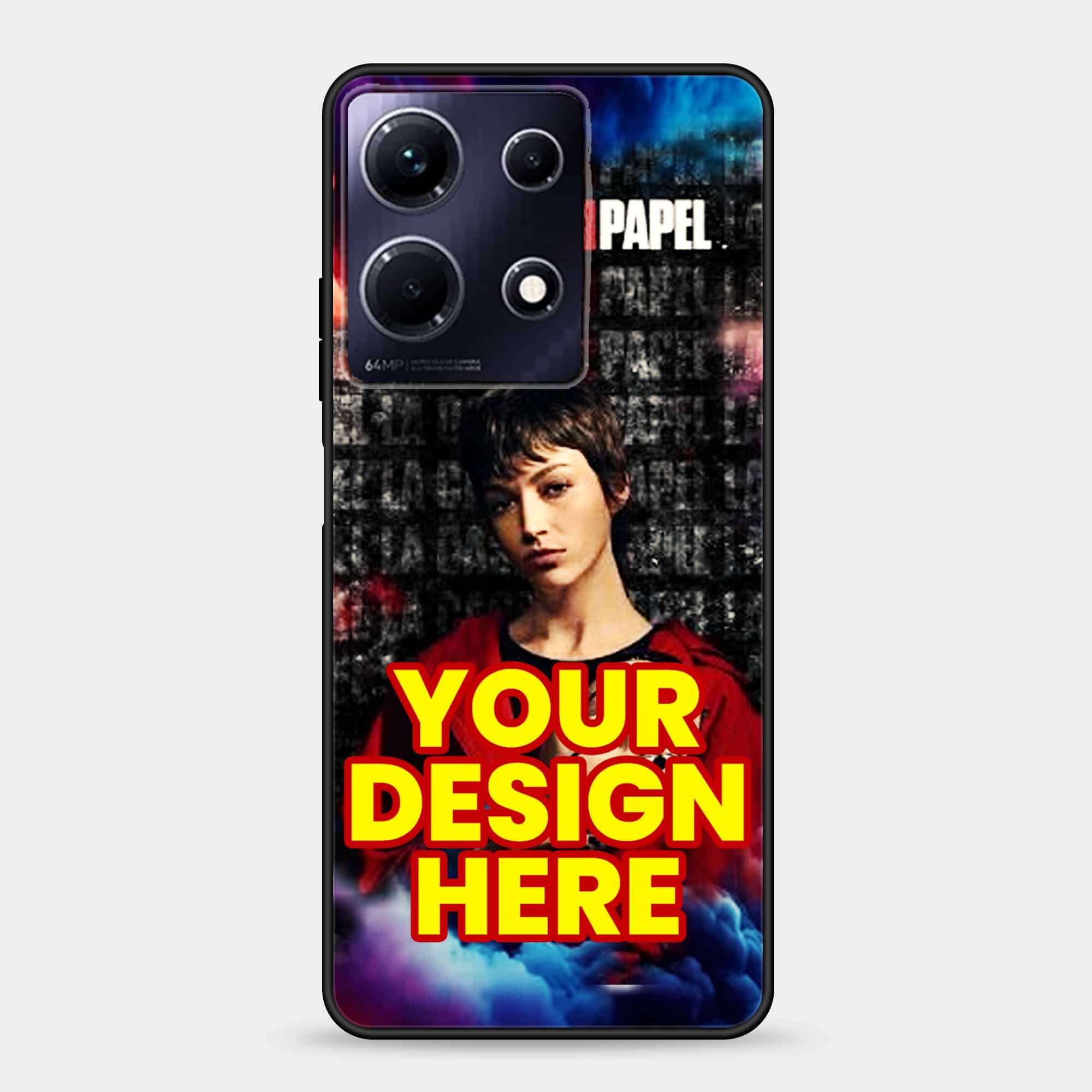 Infinix Note 30 Pro Customized Own Premium Glossy Phone Case