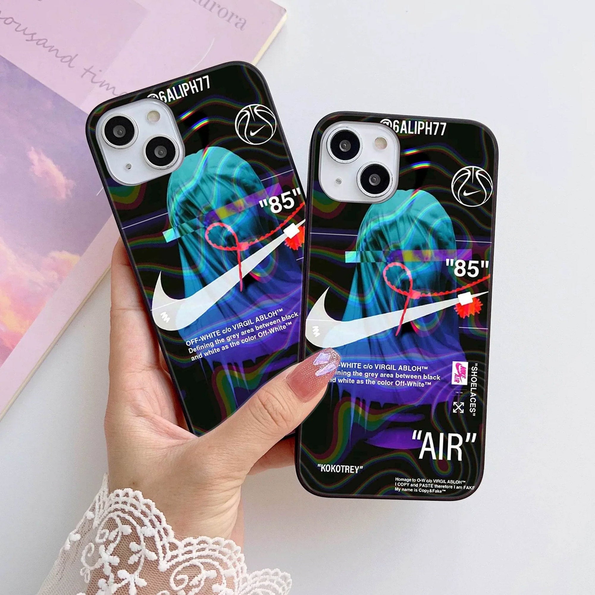 HQ Ultra Shine Premium Metal Phone Case All Models Design-126 Premium Glossy Phone Case