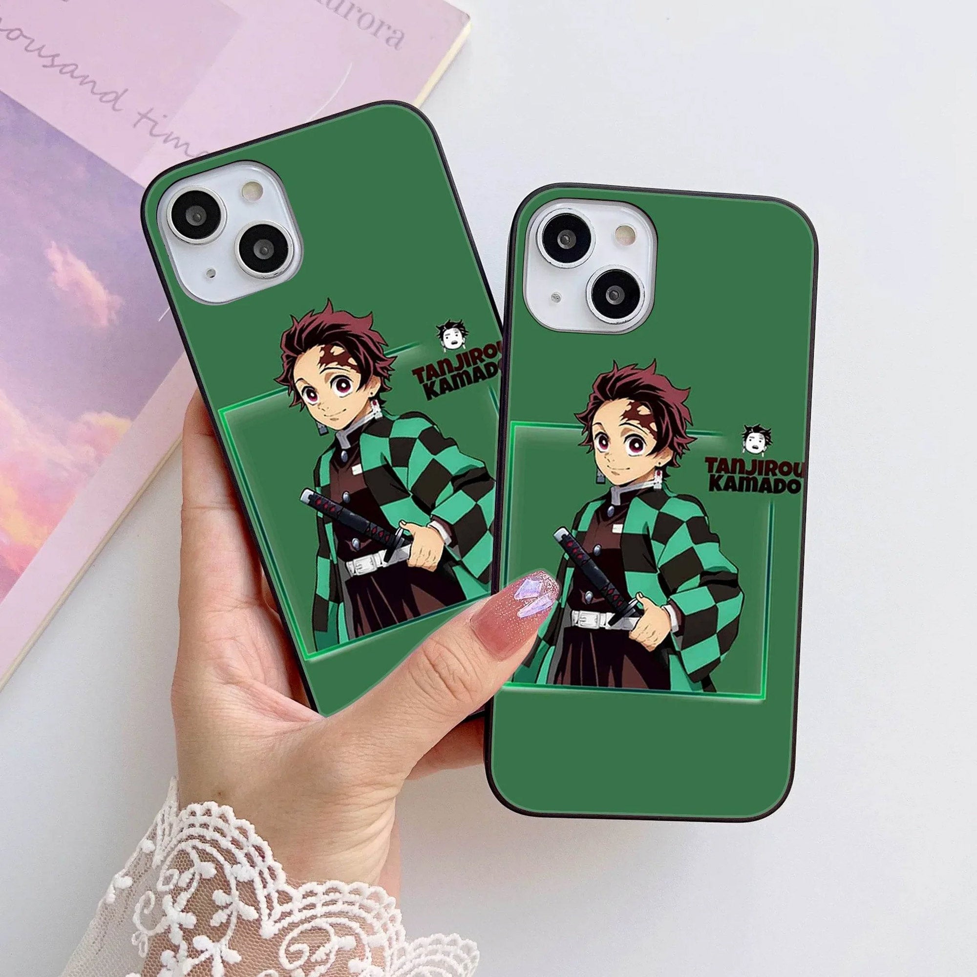 HQ Ultra Shine Premium Metal Phone Case All Models Design-128 Premium Glossy Phone Case