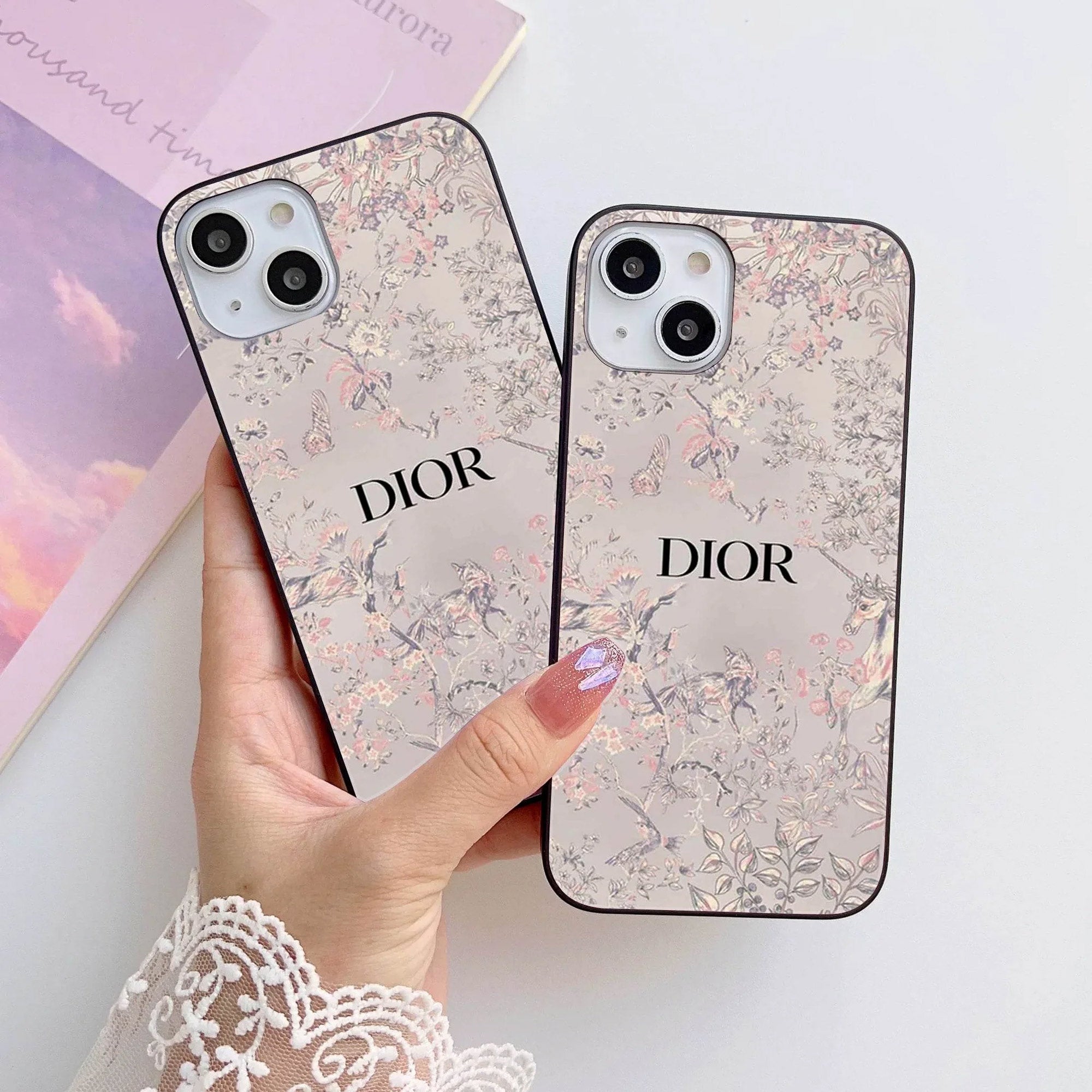 HQ Ultra Shine Premium Metal Phone Case All Models Design-130 Premium Glossy Phone Case