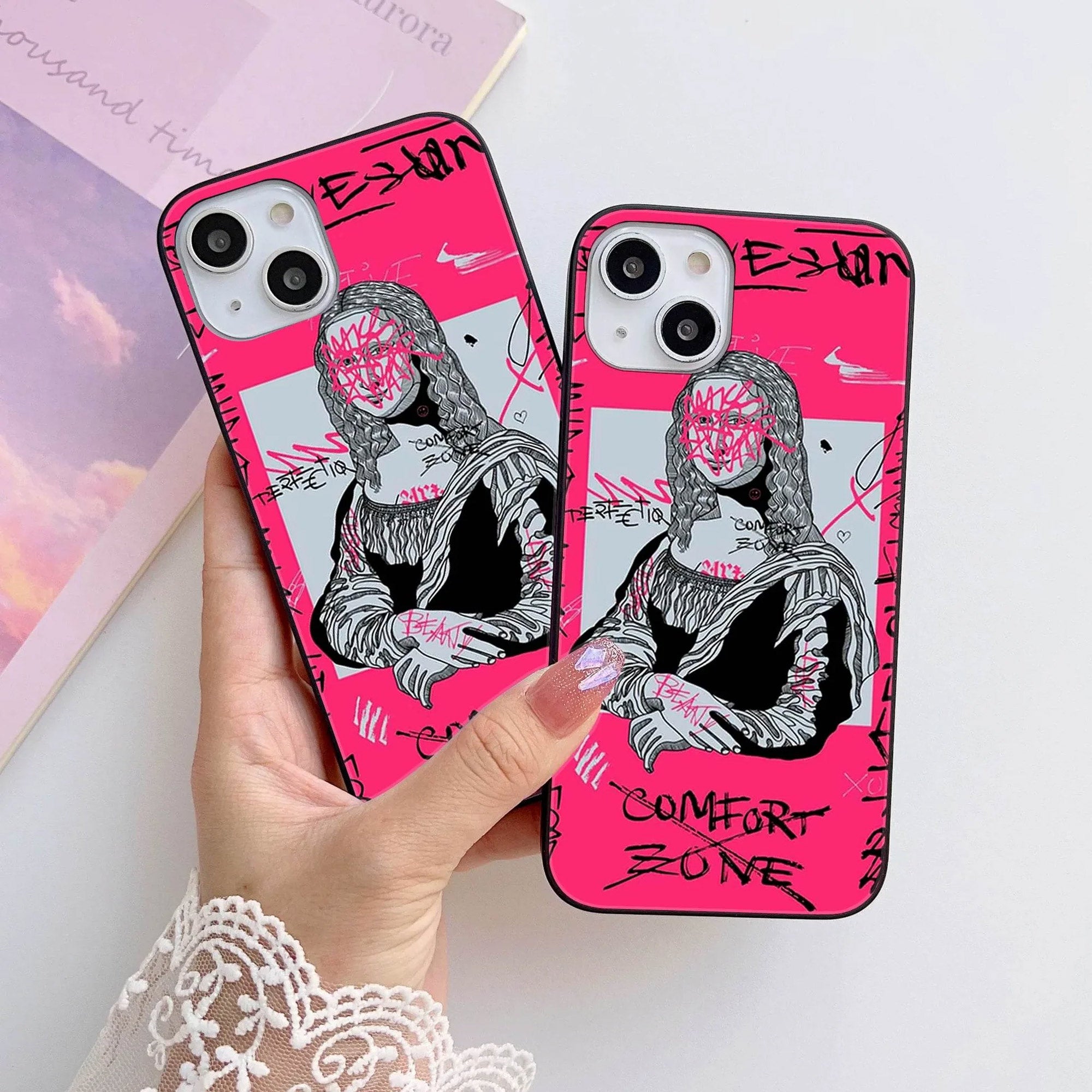 HQ Ultra Shine Premium Metal Phone Case All Models Design-134 Premium Glossy Phone Case