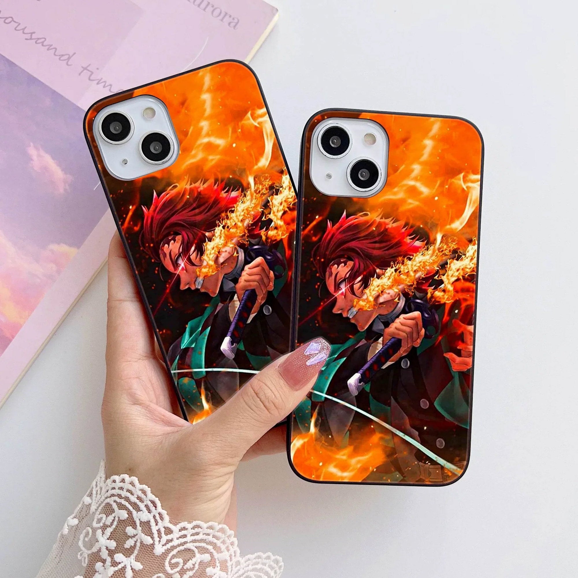 HQ Ultra Shine Premium Metal Phone Case All Models Design-138 Premium Glossy Phone Case