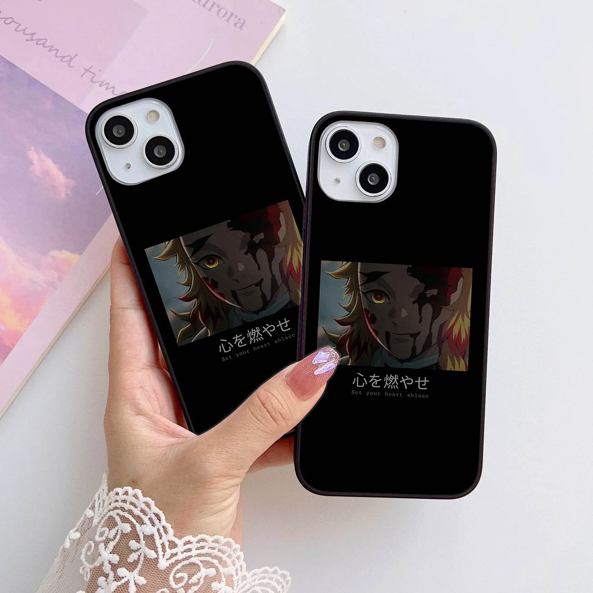 HQ Ultra Shine Premium Metal Phone Case All Models Design-142 Premium Glossy Phone Case