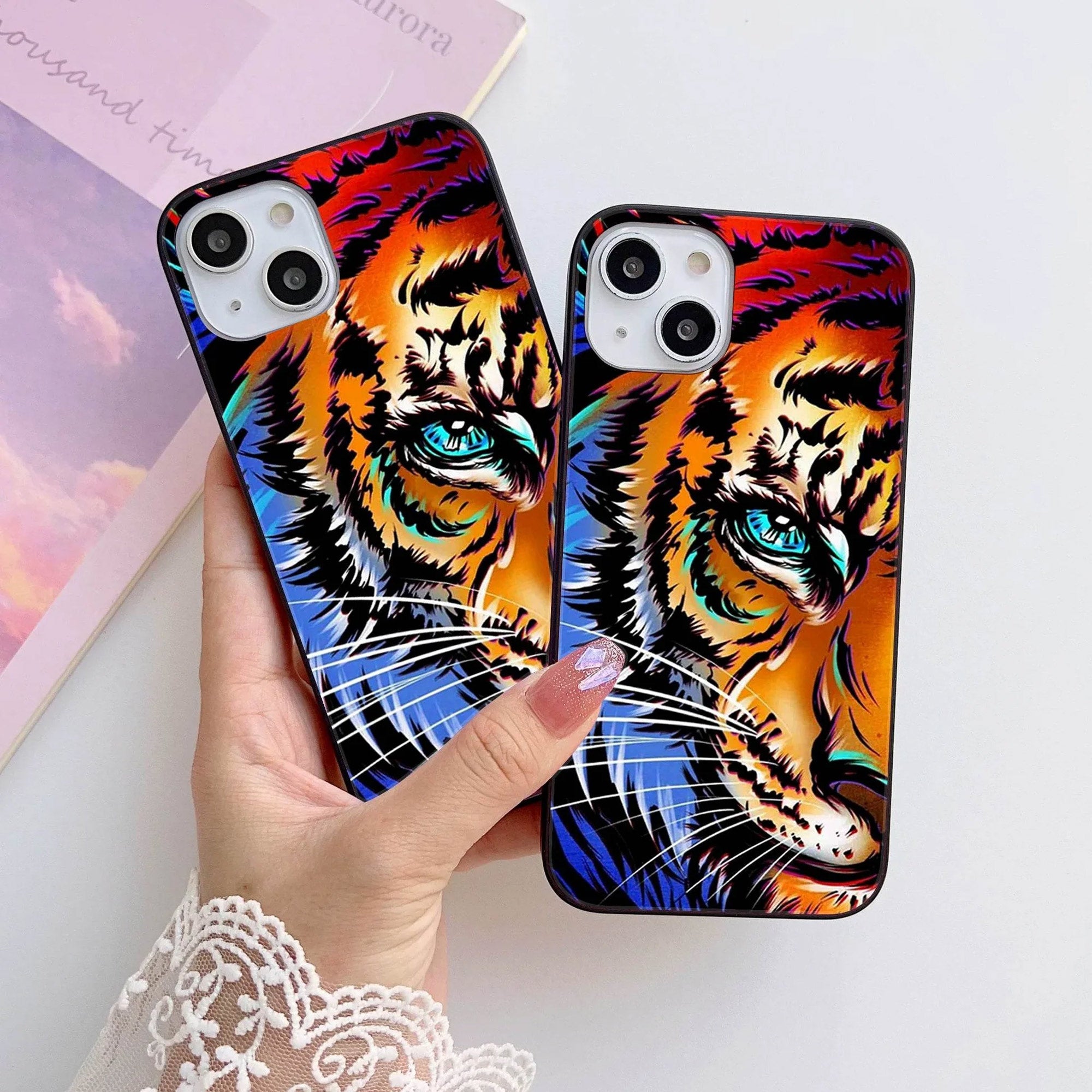 HQ Ultra Shine Premium Metal Phone Case All Models Design-143 Premium Glossy Phone Case