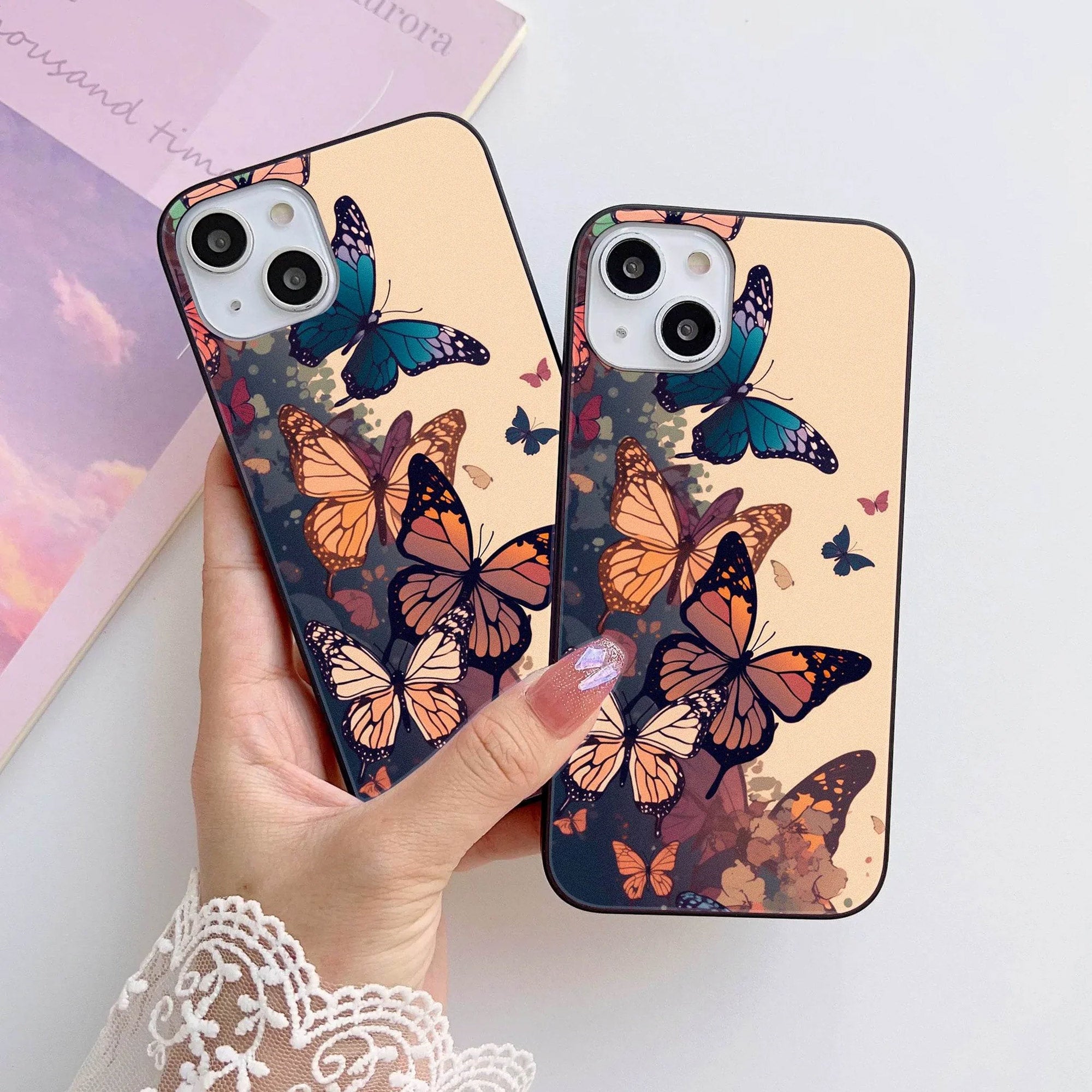 HQ Ultra Shine Premium Metal Phone Case All Models Design-008 Premium Glossy Phone Case