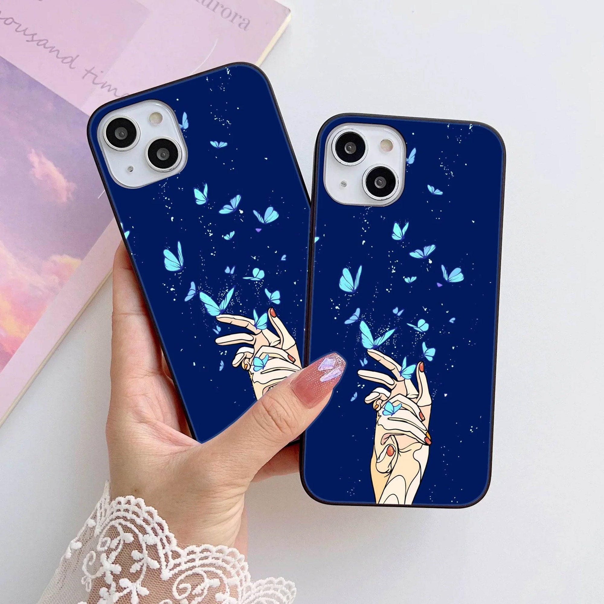 HQ Ultra Shine Premium Metal Phone Case All Models Design-009 Premium Glossy Phone Case