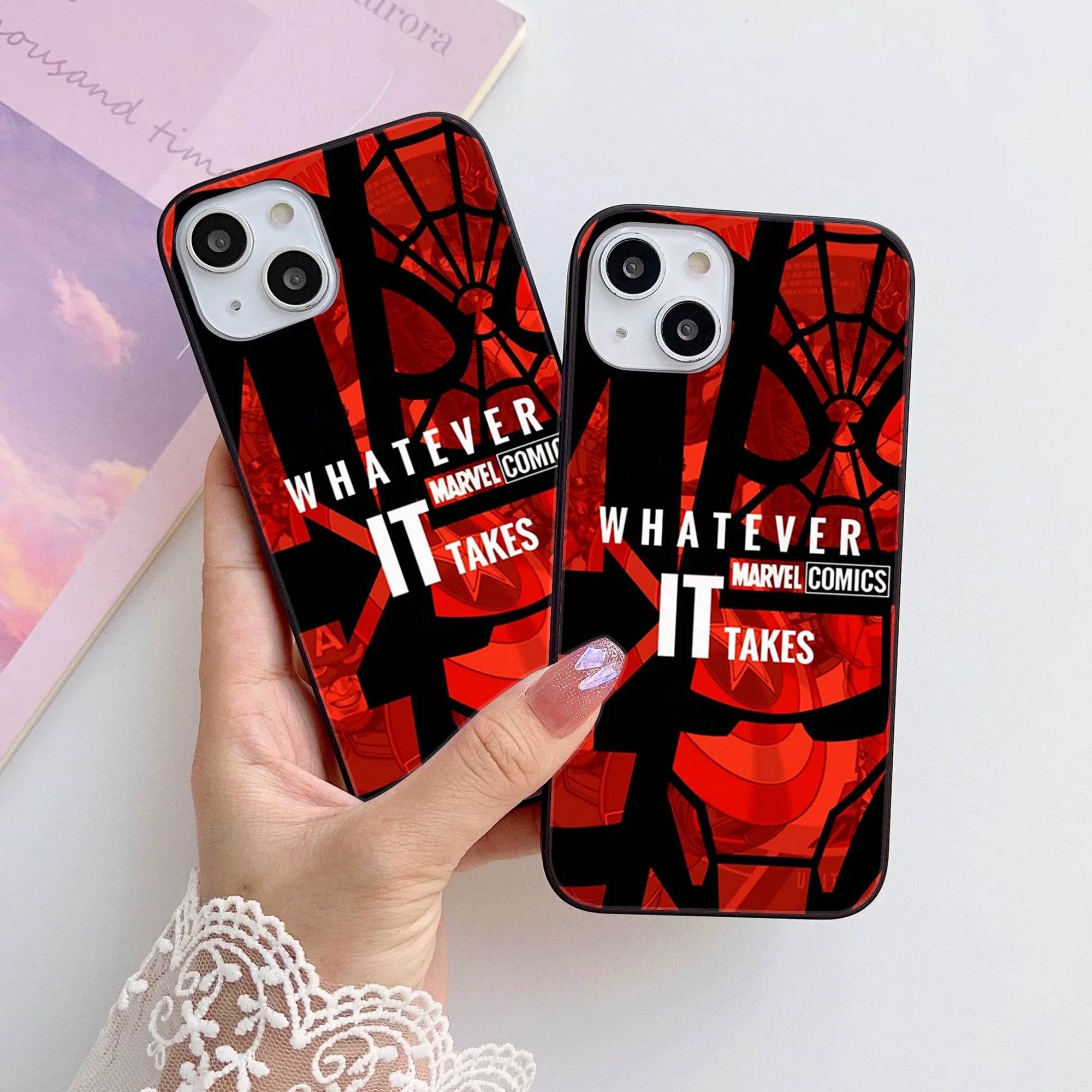 HQ Ultra Shine Premium Metal Phone Case All Models Design-015 Premium Glossy Phone Case