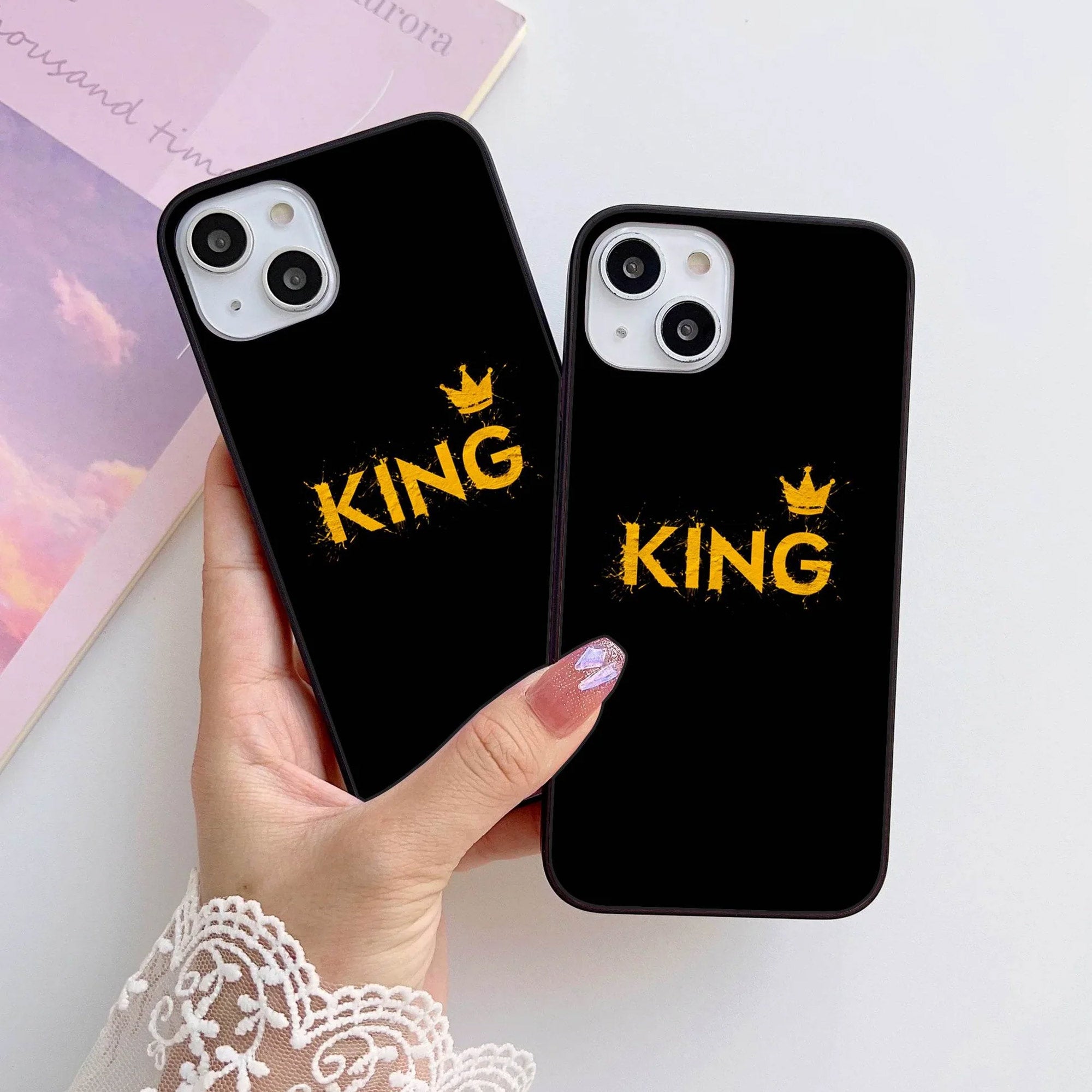 HQ Ultra Shine Premium Metal Phone Case All Models Design-021 Premium Glossy Phone Case