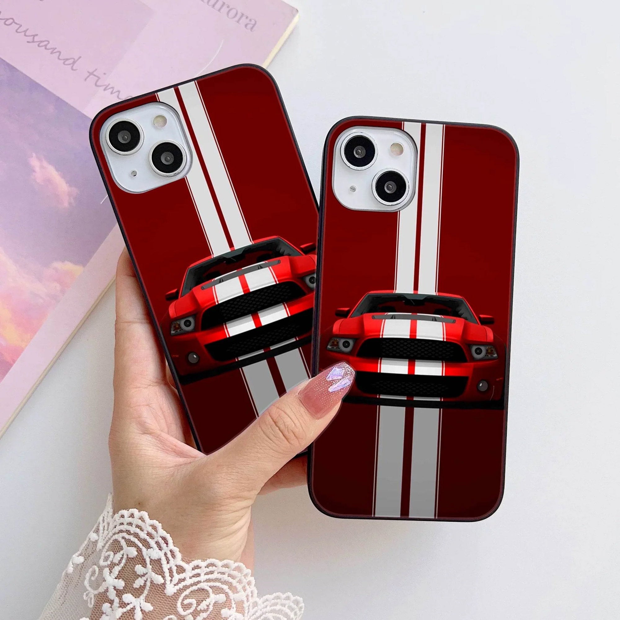 HQ Ultra Shine Premium Metal Phone Case All Models Design-022 Premium Glossy Phone Case