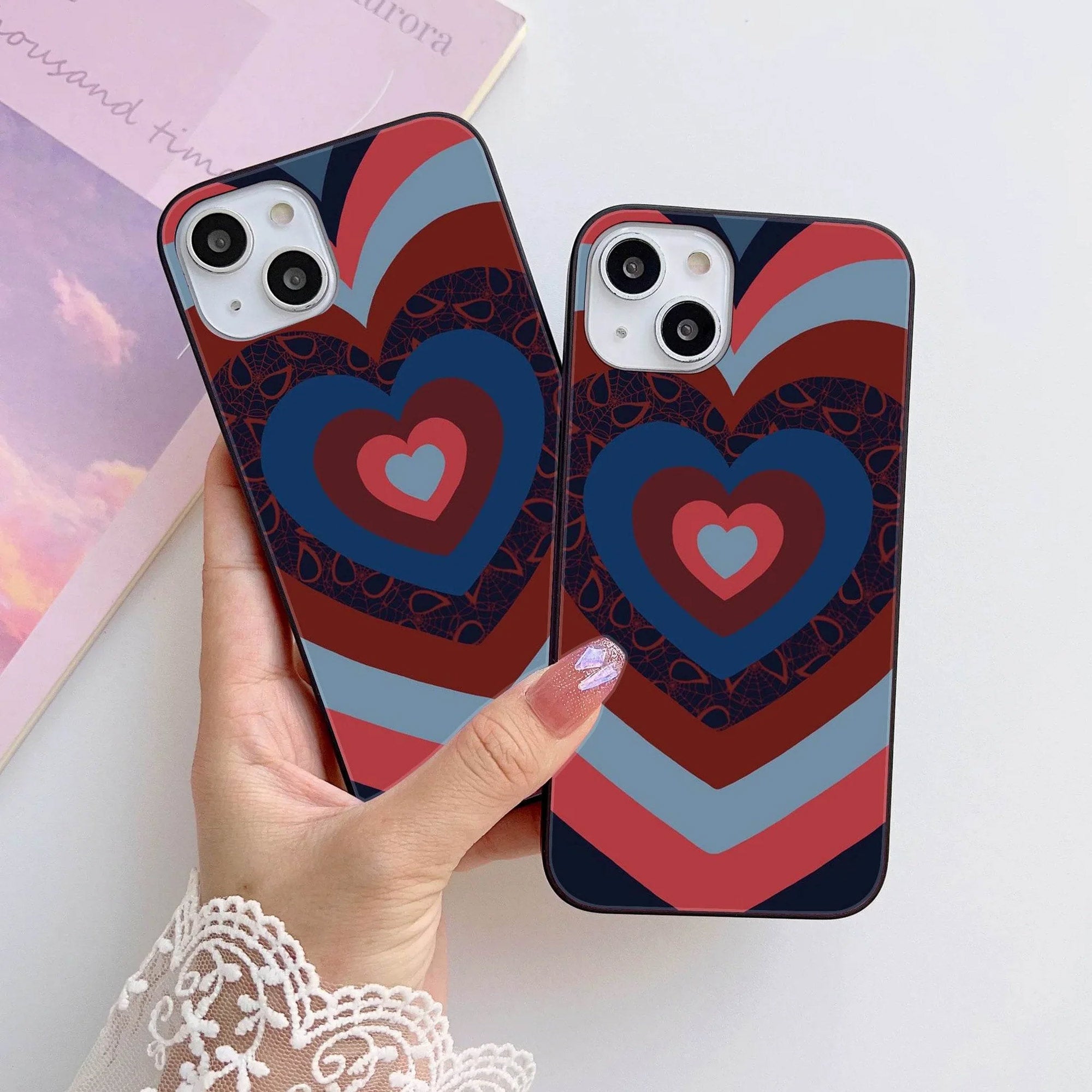 HQ Ultra Shine Premium Metal Phone Case All Models Design-027 Premium Glossy Phone Case