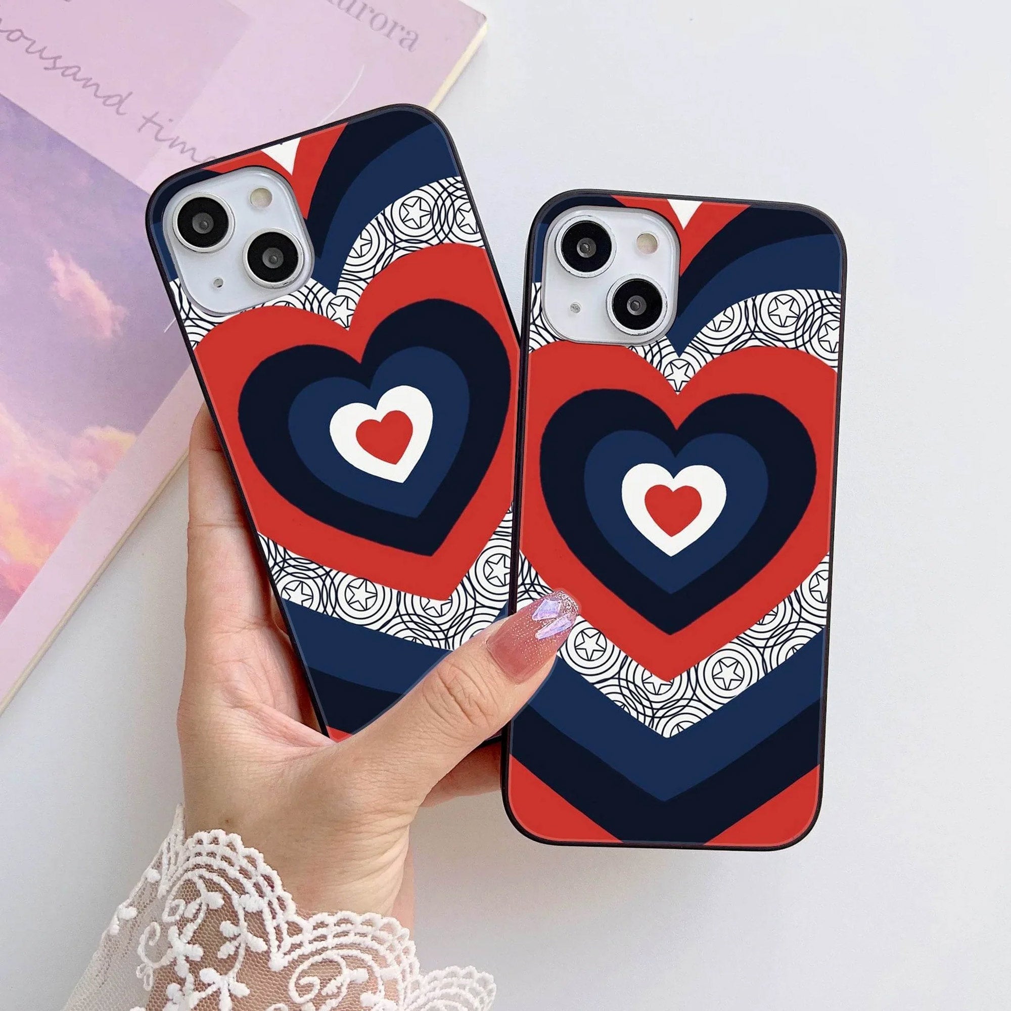 HQ Ultra Shine Premium Metal Phone Case All Models Design-028 Premium Glossy Phone Case