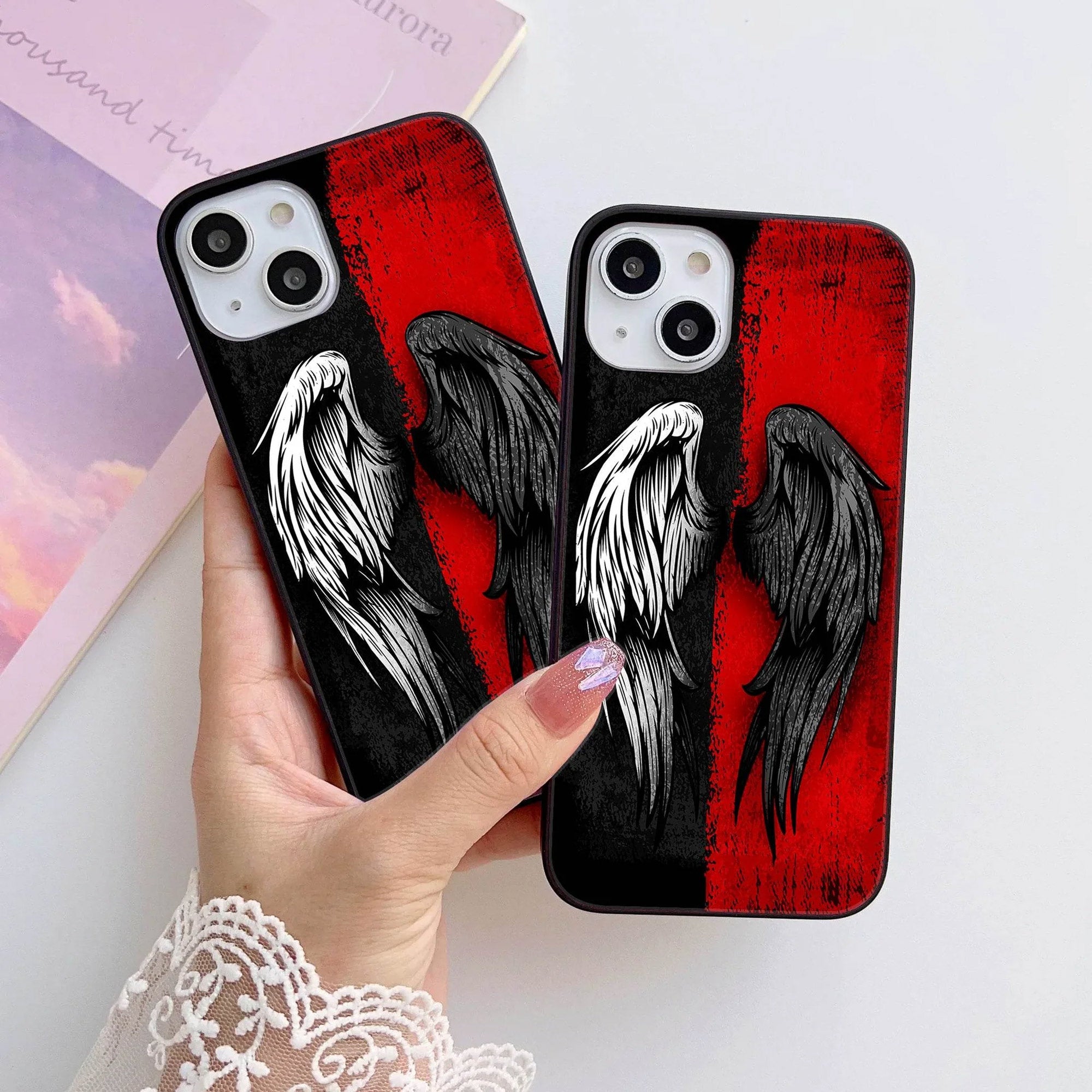 HQ Ultra Shine Premium Metal Phone Case All Models Design-043 Premium Glossy Phone Case