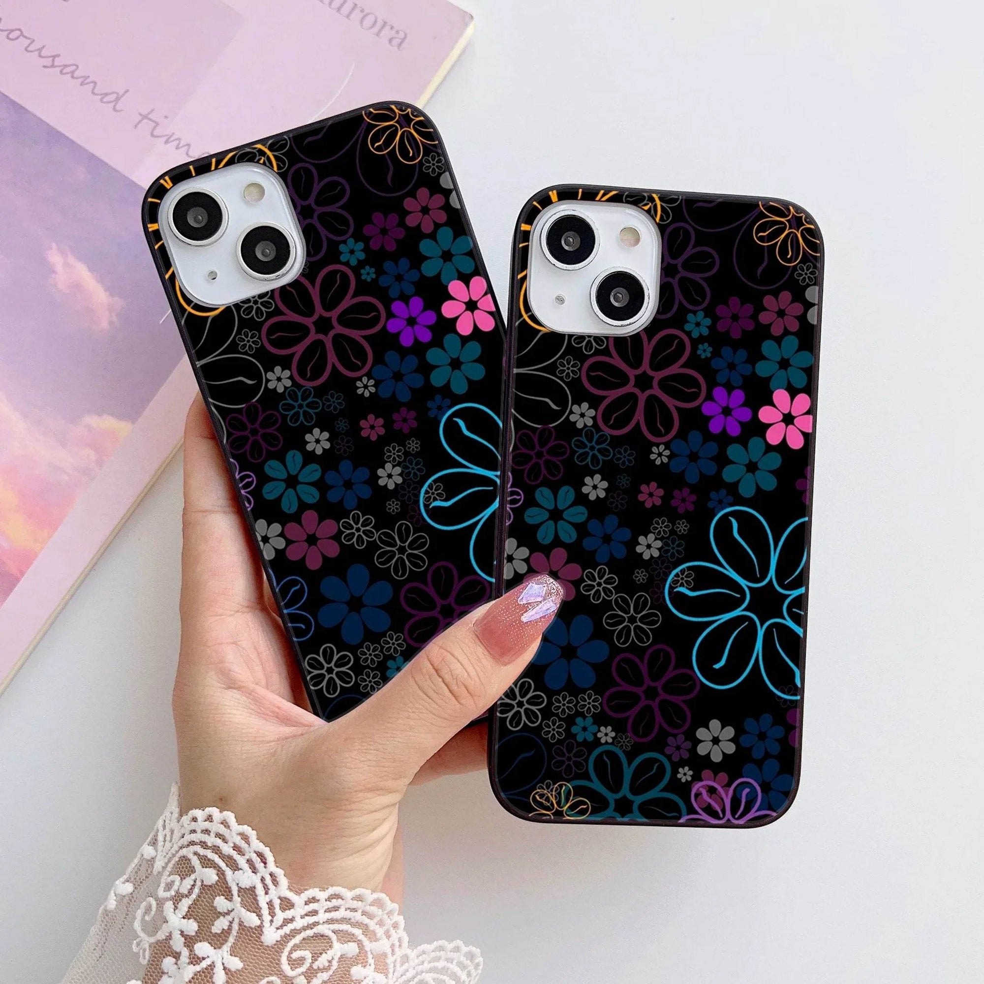 HQ Ultra Shine Premium Metal Phone Case All Models Design-056 Premium Glossy Phone Case