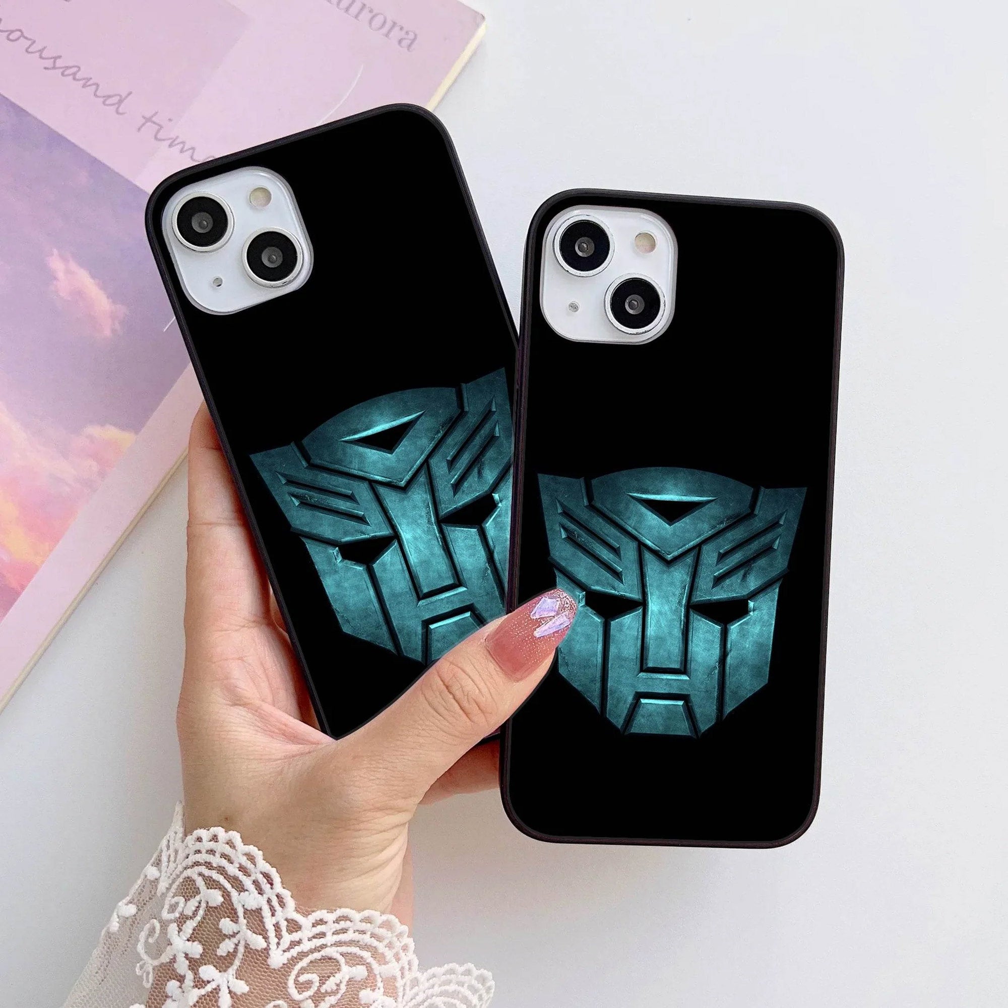 HQ Ultra Shine Premium Metal Phone Case All Models Design-068 Premium Glossy Phone Case