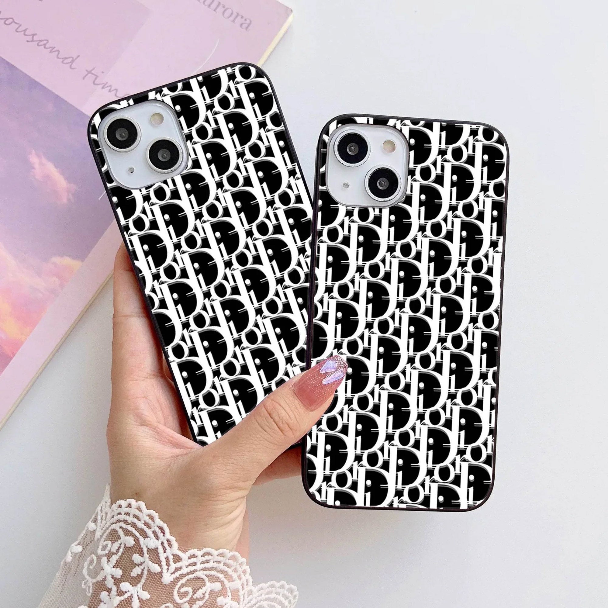 HQ Ultra Shine Premium Metal Phone Case All Models Design-069 Premium Glossy Phone Case