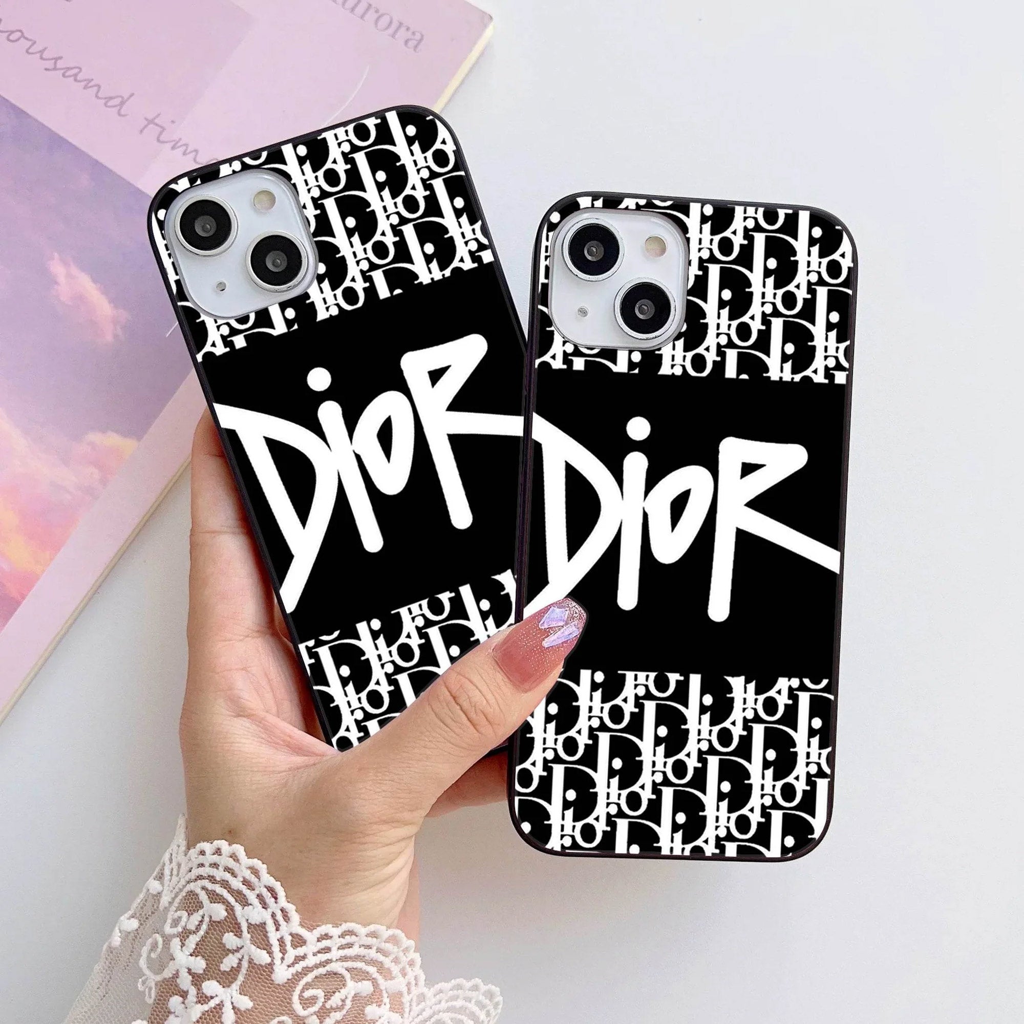 HQ Ultra Shine Premium Metal Phone Case All Models Design-070 Premium Glossy Phone Case