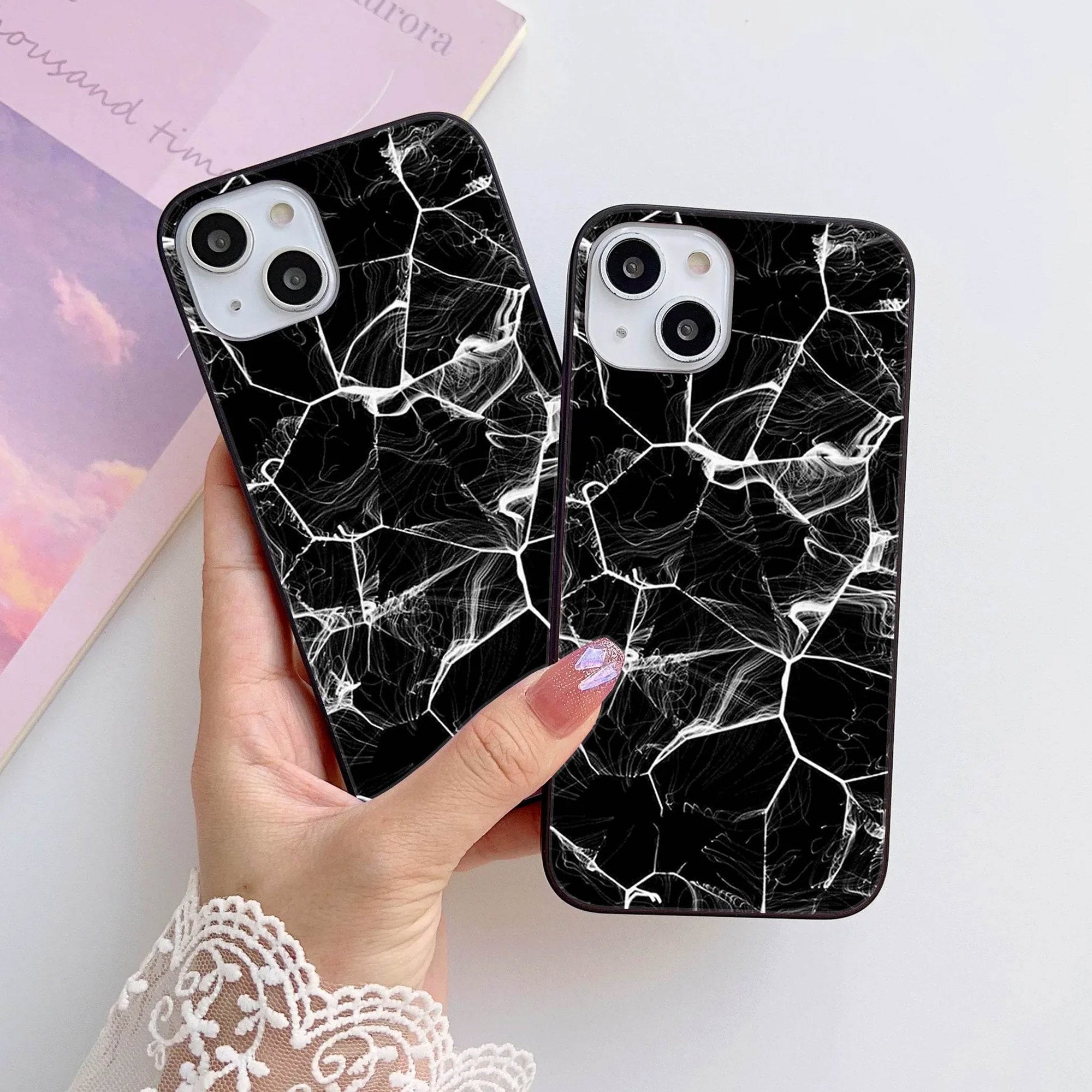 HQ Ultra Shine Premium Metal Phone Case All Models Design-094 Premium Glossy Phone Case