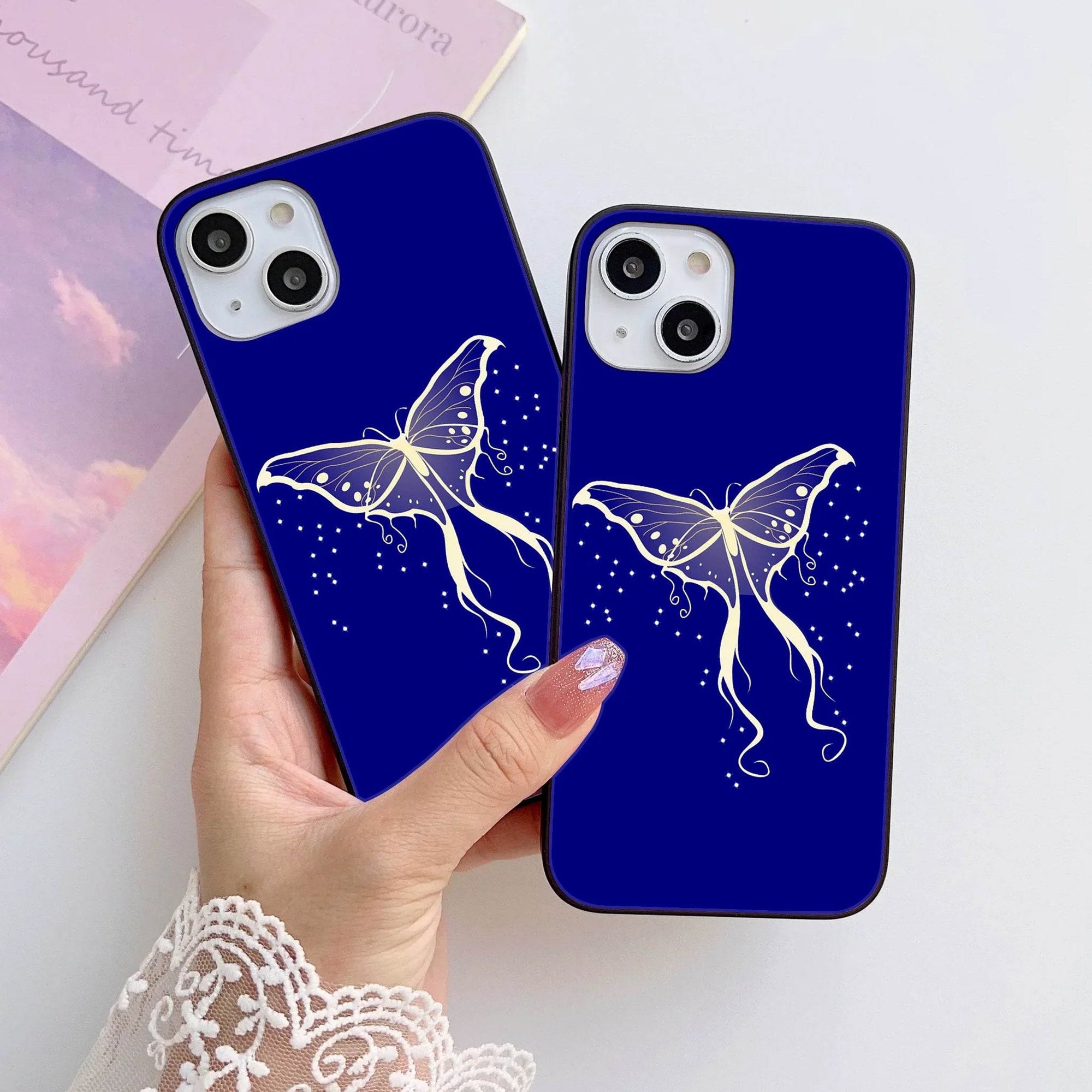 HQ Ultra Shine Premium Metal Phone Case All Models Design-097 Premium Glossy Phone Case