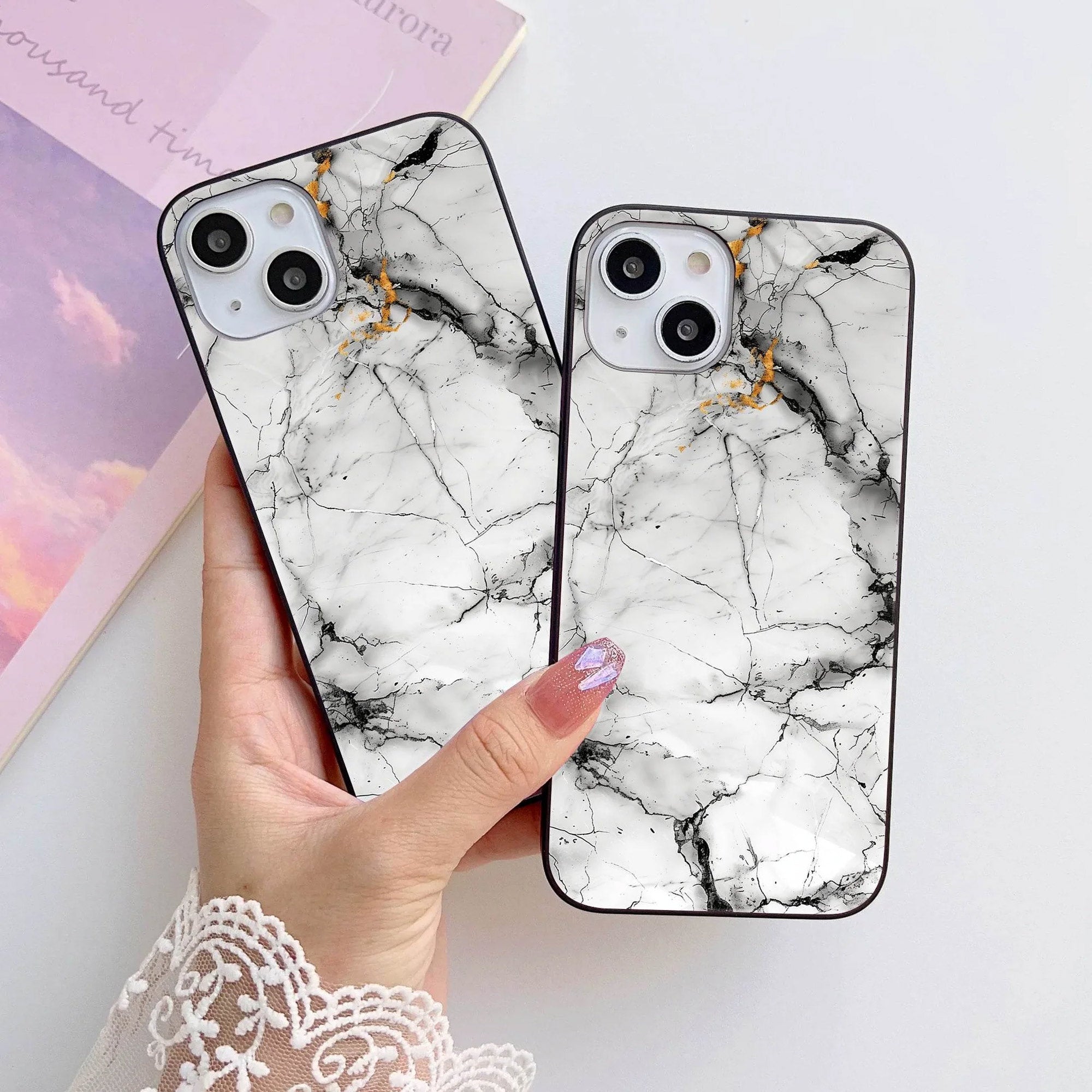 HQ Ultra Shine Premium Metal Phone Case All Models Design-098 Premium Glossy Phone Case