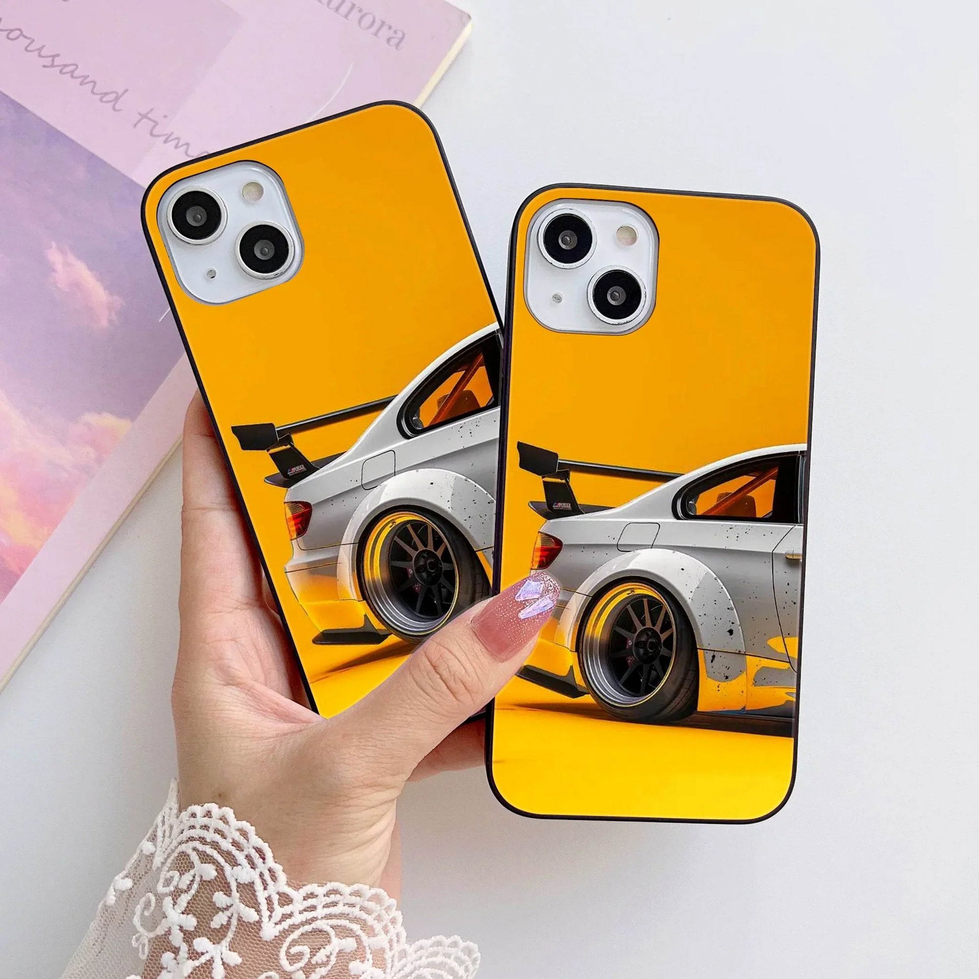 HQ Ultra Shine Premium Metal Phone Case All Models Design-099 Premium Glossy Phone Case
