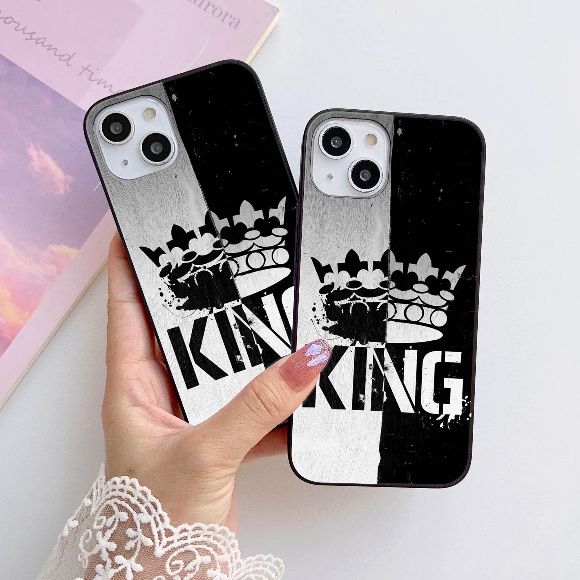 HQ Ultra Shine Premium Metal Phone Case All Models Design-100 Premium Glossy Phone Case